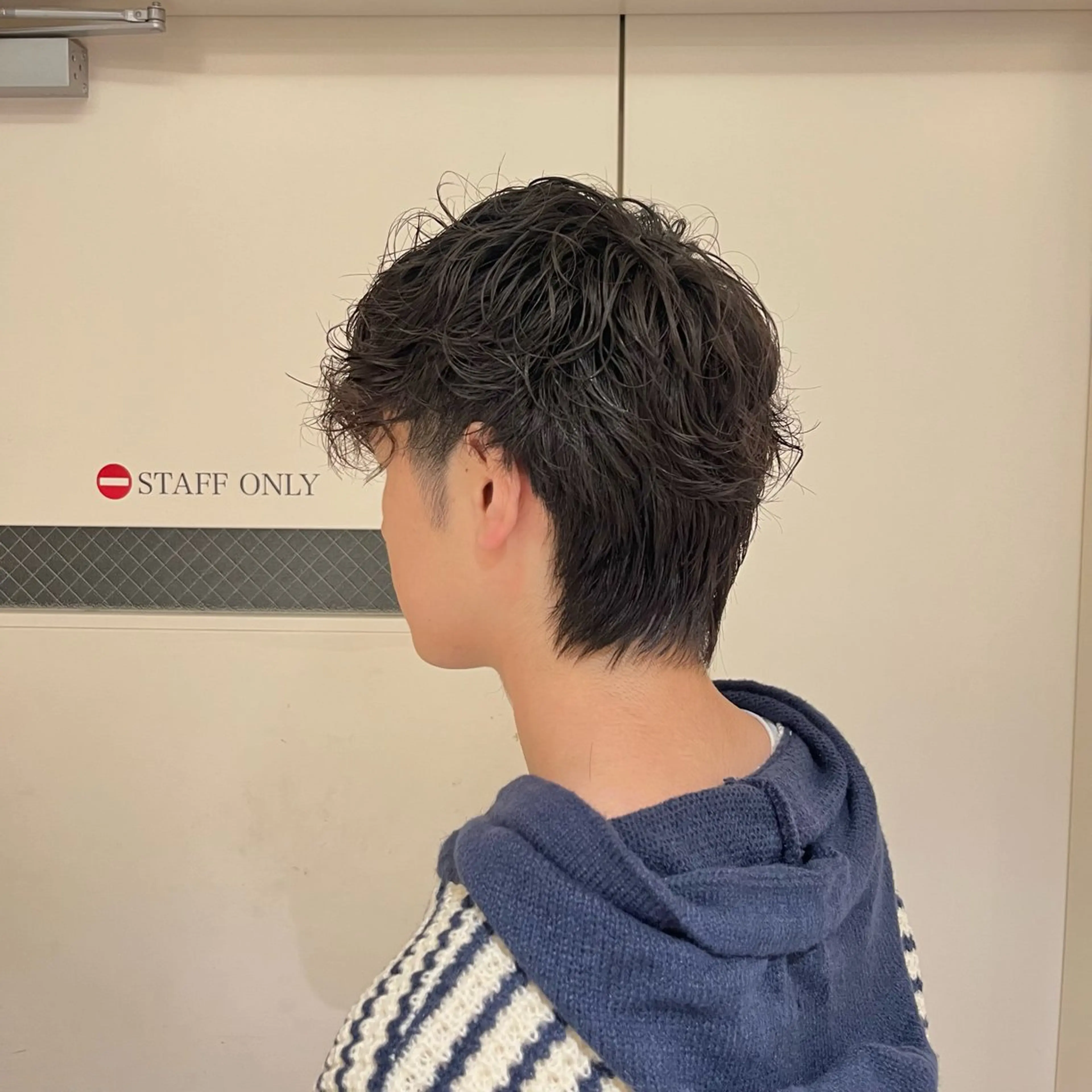 パーマ メンズ メンズパーマ スパイラルパーマ 横川 千亜希のヘアスタイル