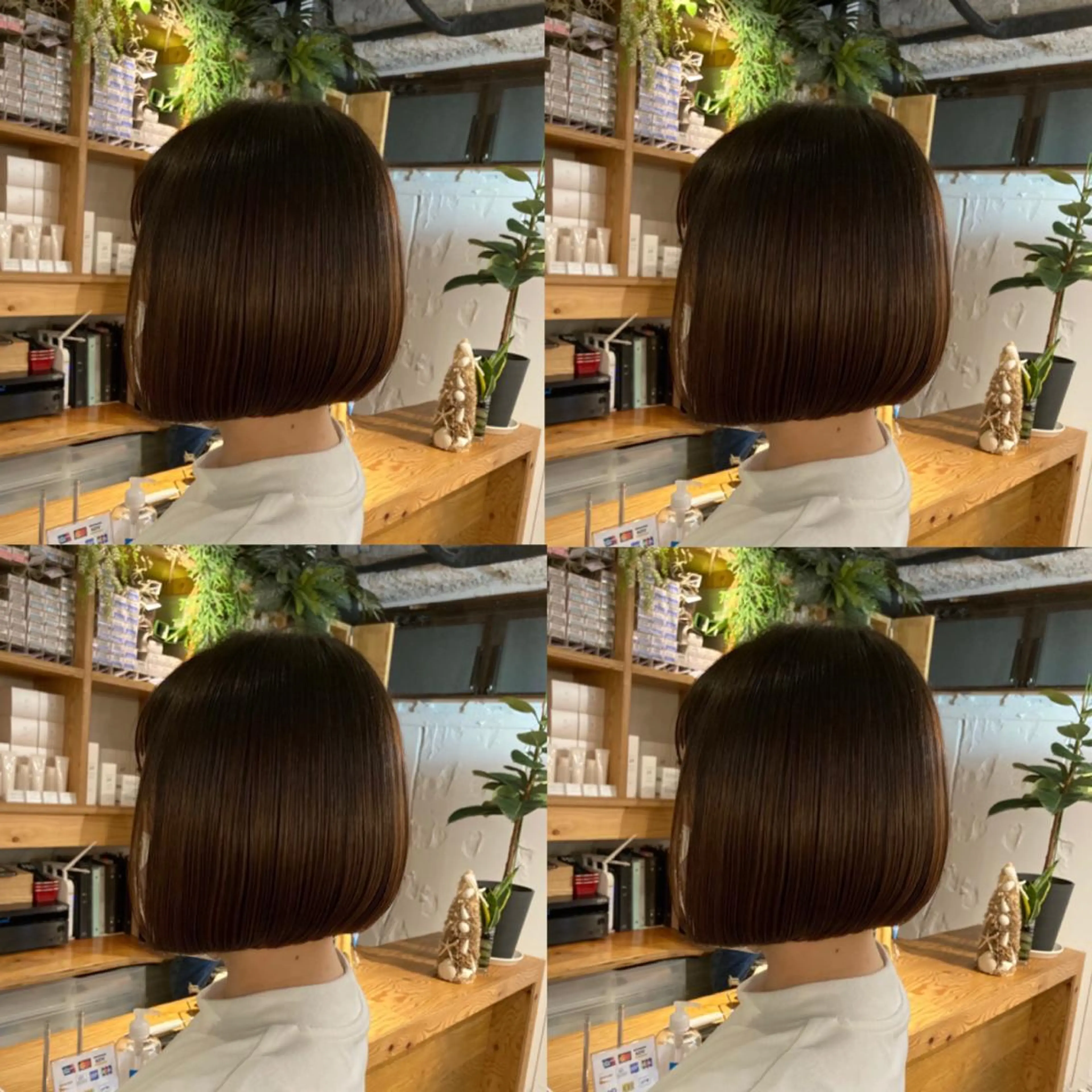 ショート ボブ Miku❇️ フェイスレイヤーのヘアスタイル