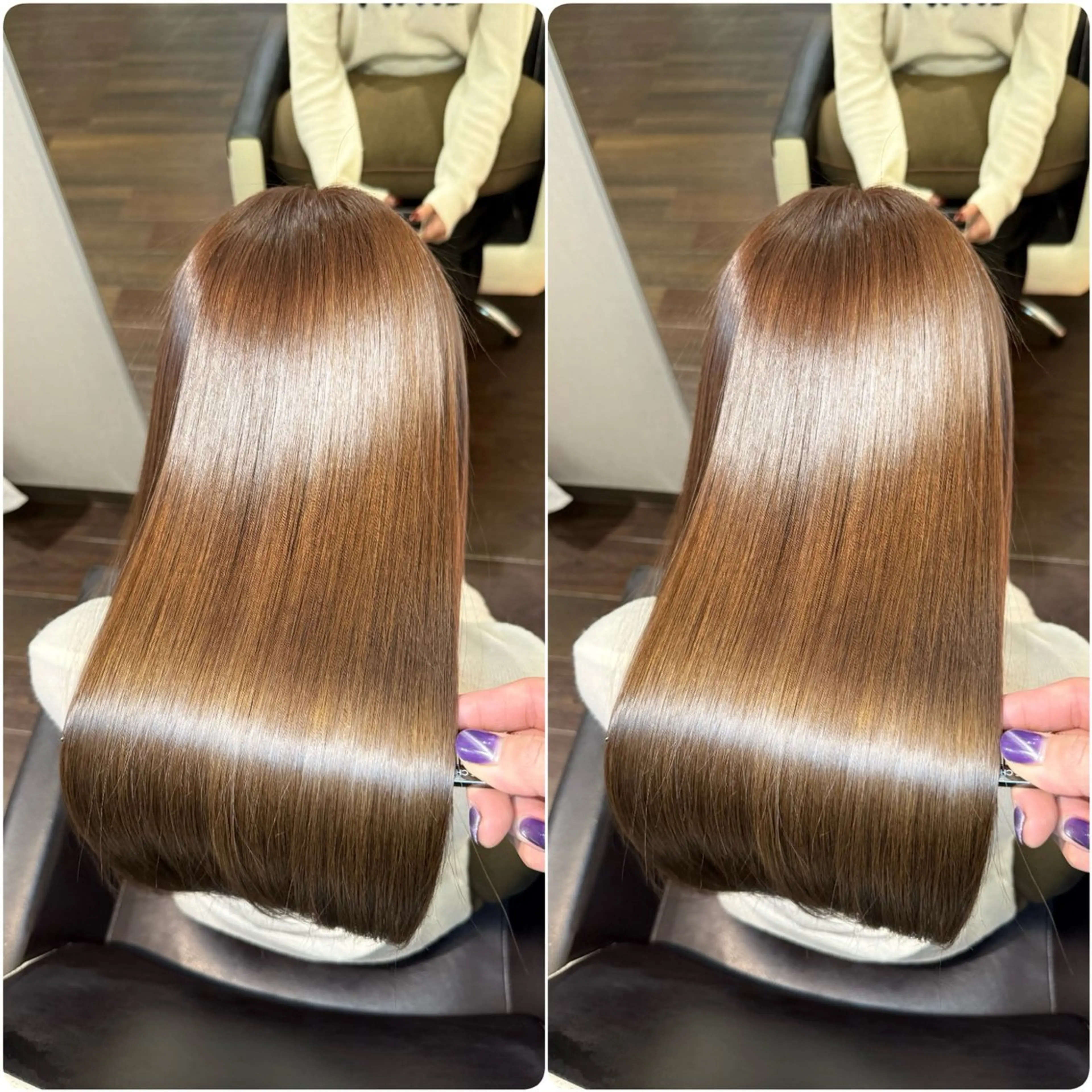 ロング カラー youres hair 東口店所属・🌸ULTOWA🌸 髪質改善/縮毛/店長のヘアスタイル