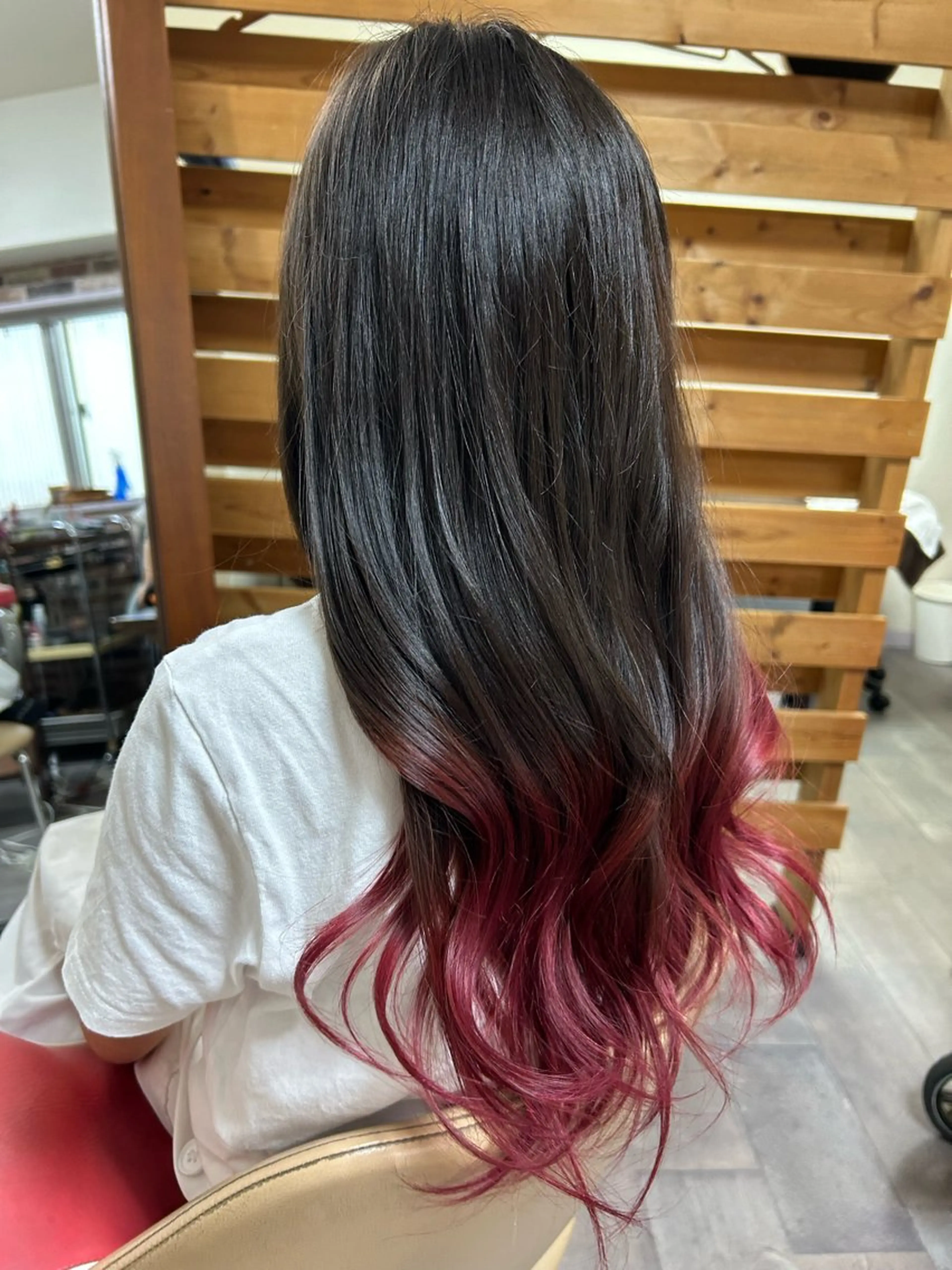 ロング カラー ヘアカラー 🌈アイスアウト🌈 Mahoのヘアスタイル