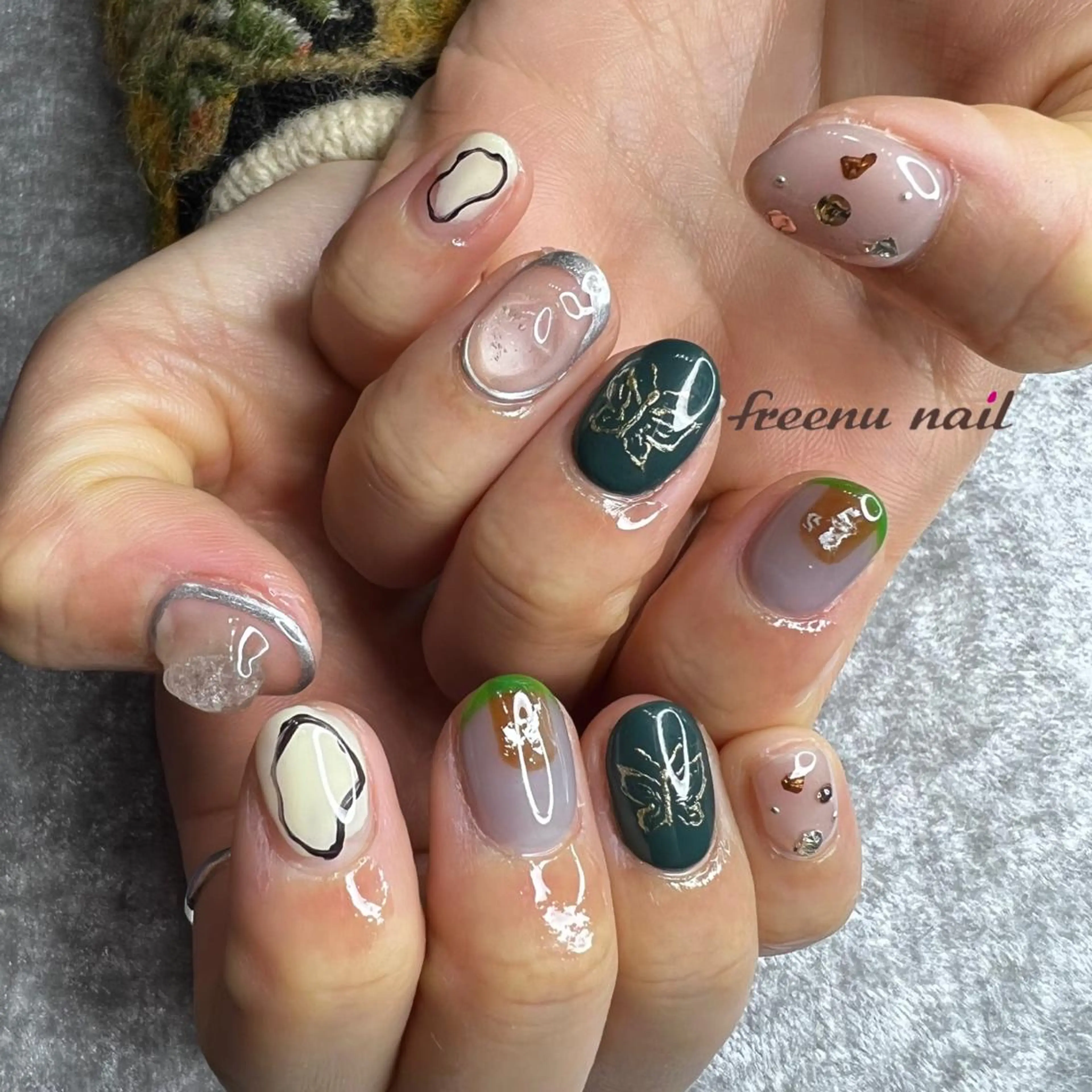 ネイル ハンドネイル freenu nail【24H】のネイルデザイン