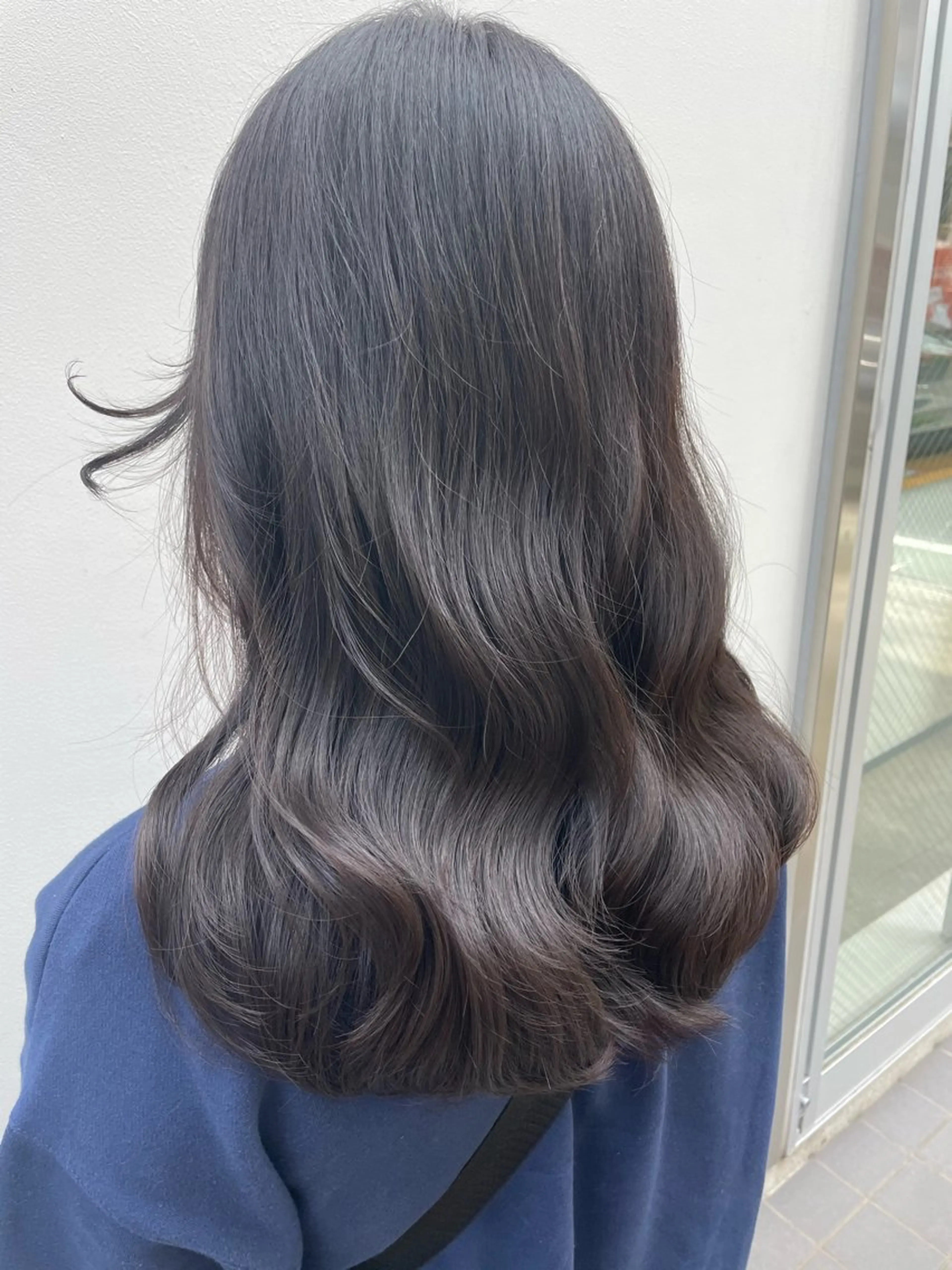 カラー 透明感カラー hana✂︎メンズ ニュアンスパーマのヘアスタイル