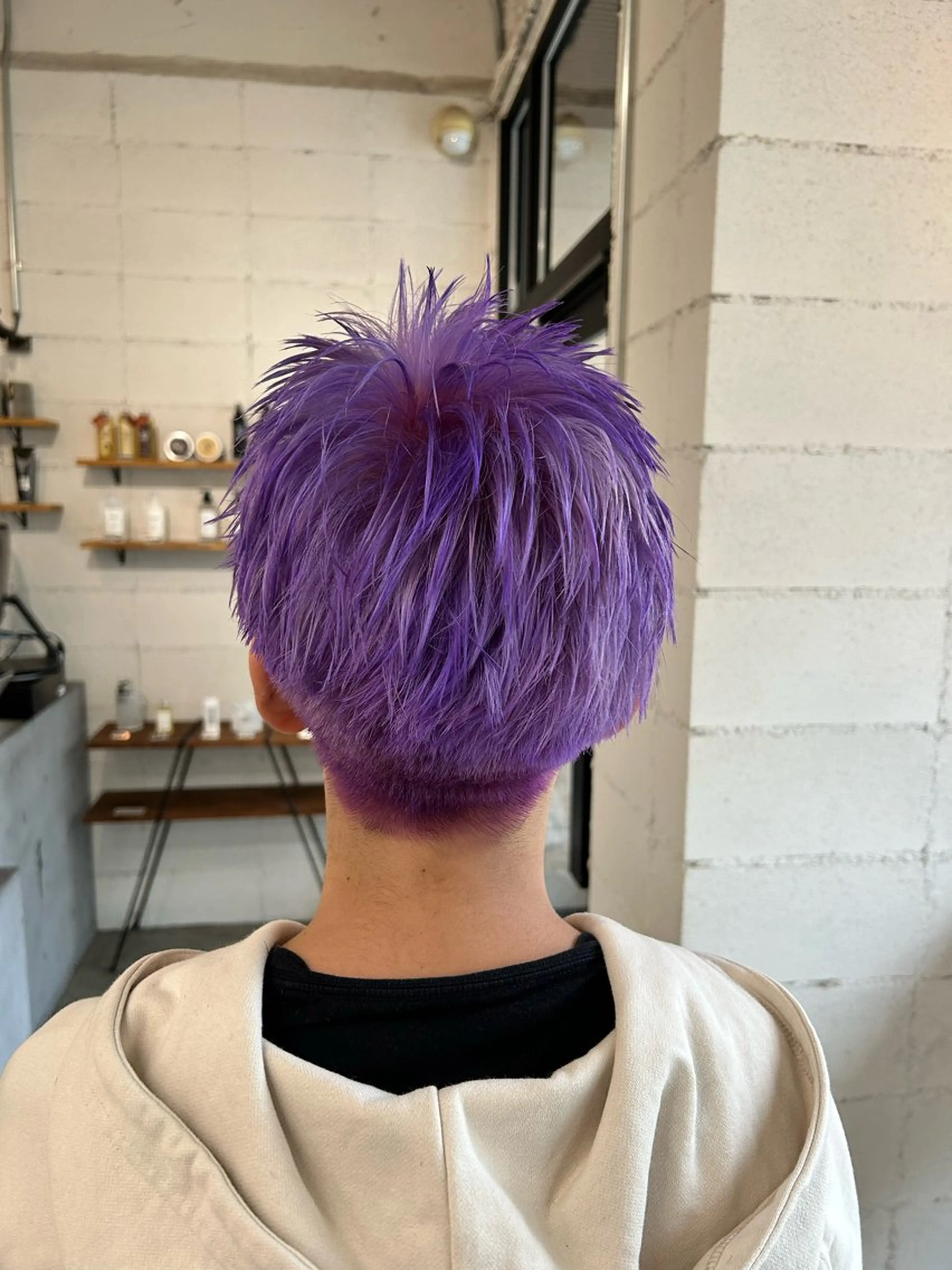 ロング ピンとしない縮毛矯正 メンズスタイル小山光のヘアスタイル