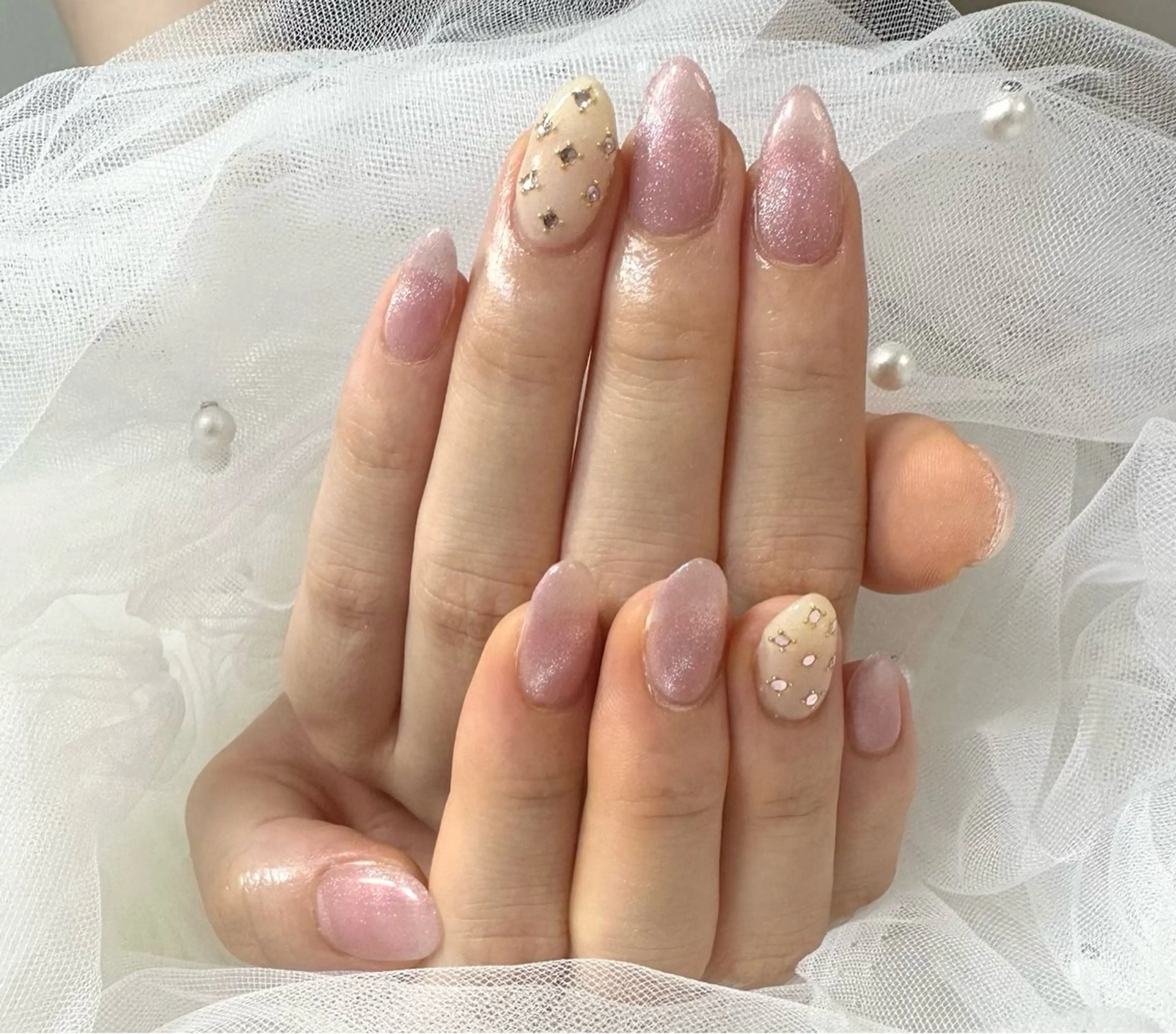 ネイル areum所属・areum🩵ྀི Rioのネイルデザイン