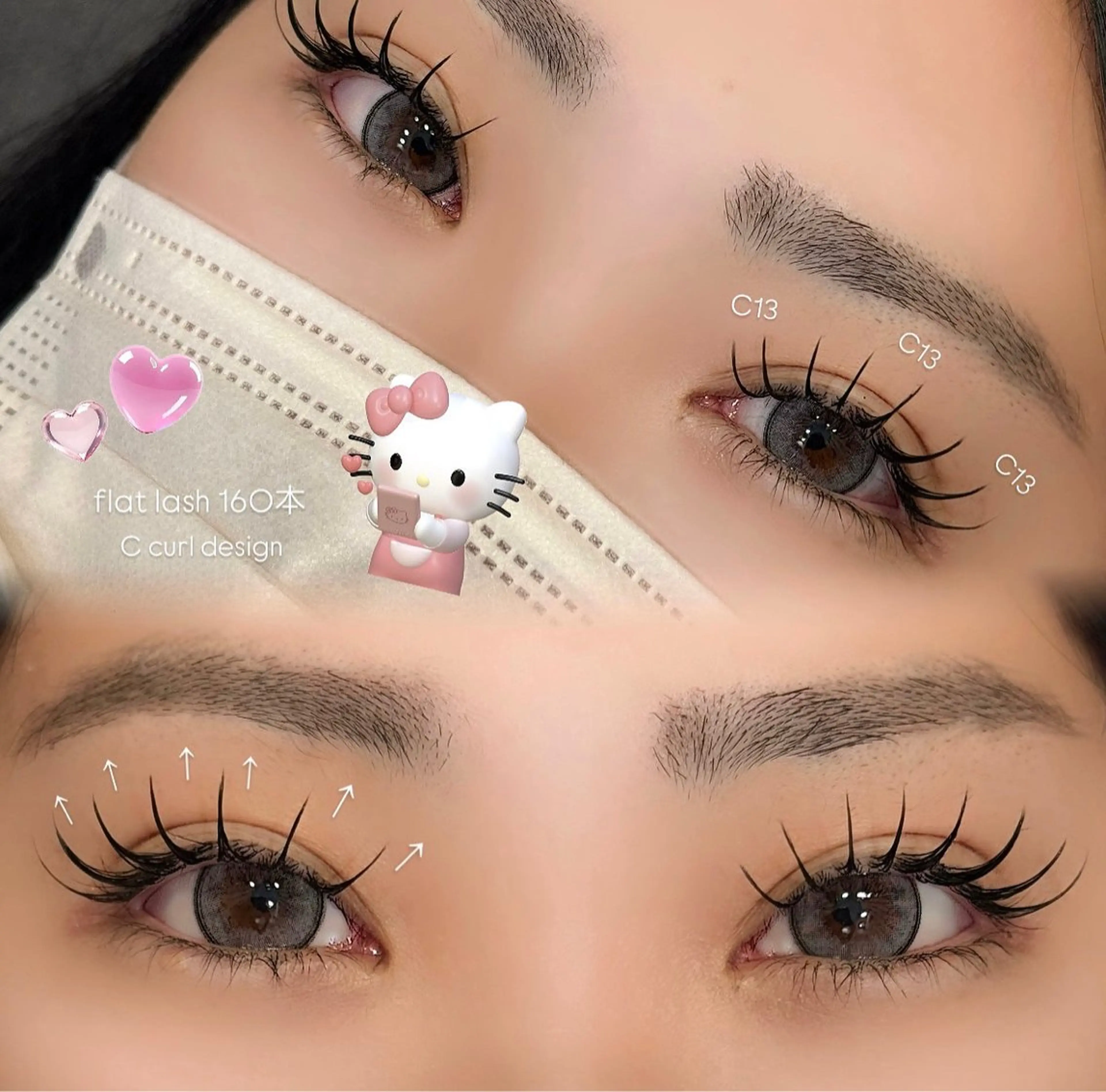 マツエク・マツパ EARTH annaのマツエク・マツパデザイン