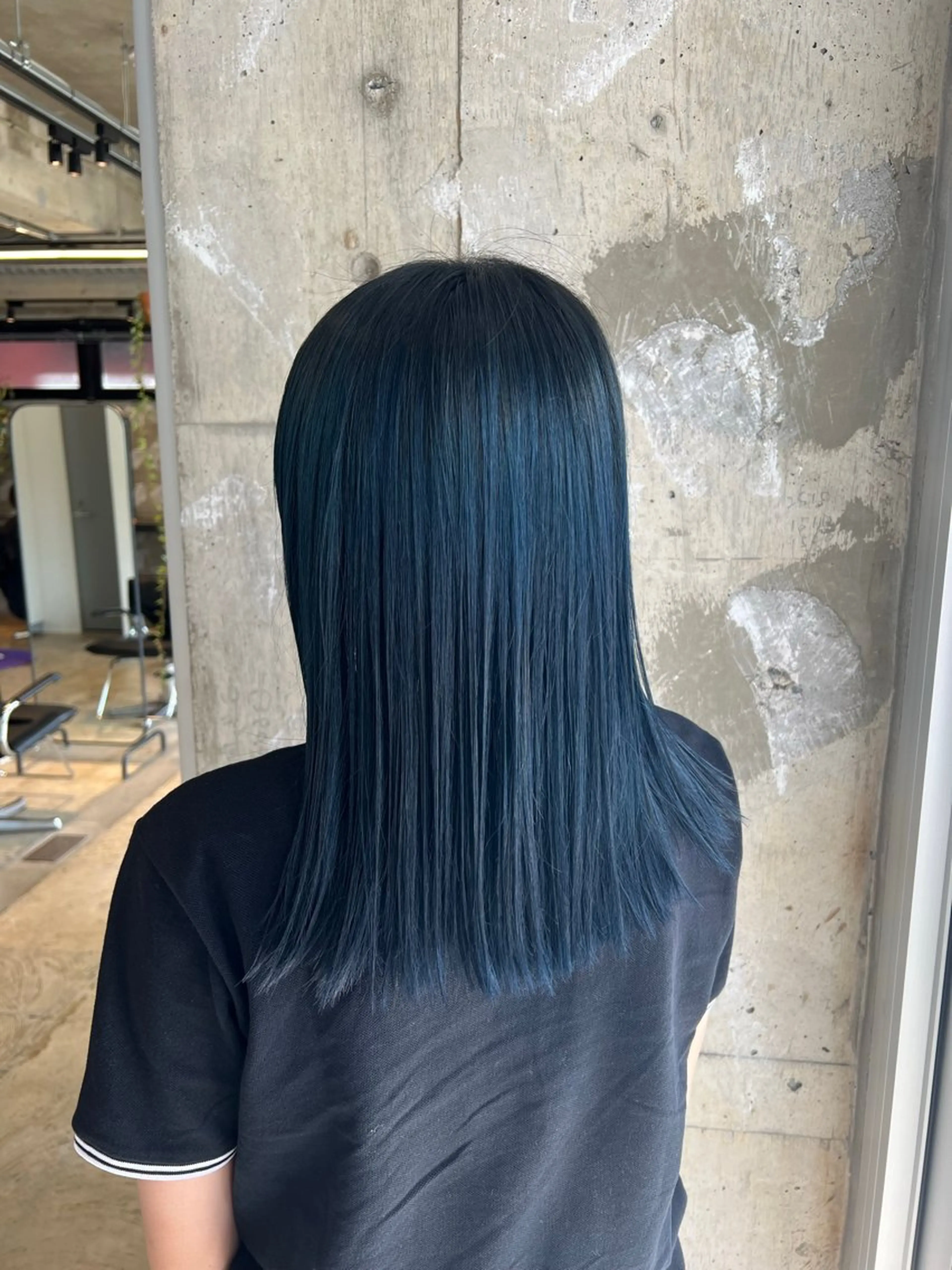 セミロング piilo. かわい  なつみのヘアスタイル
