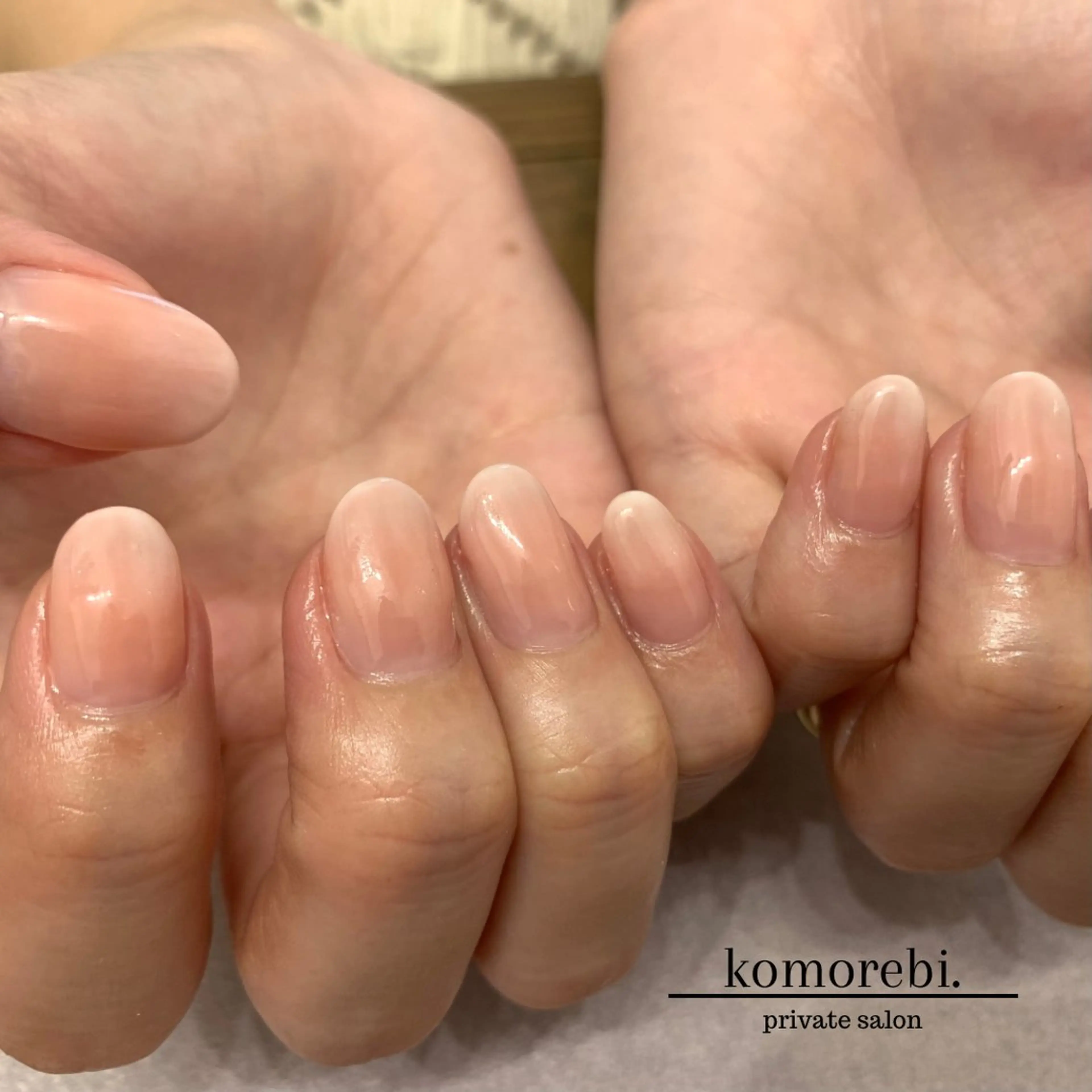 ネイル ハンドネイル komorebi. 小峯 真実のネイルデザイン