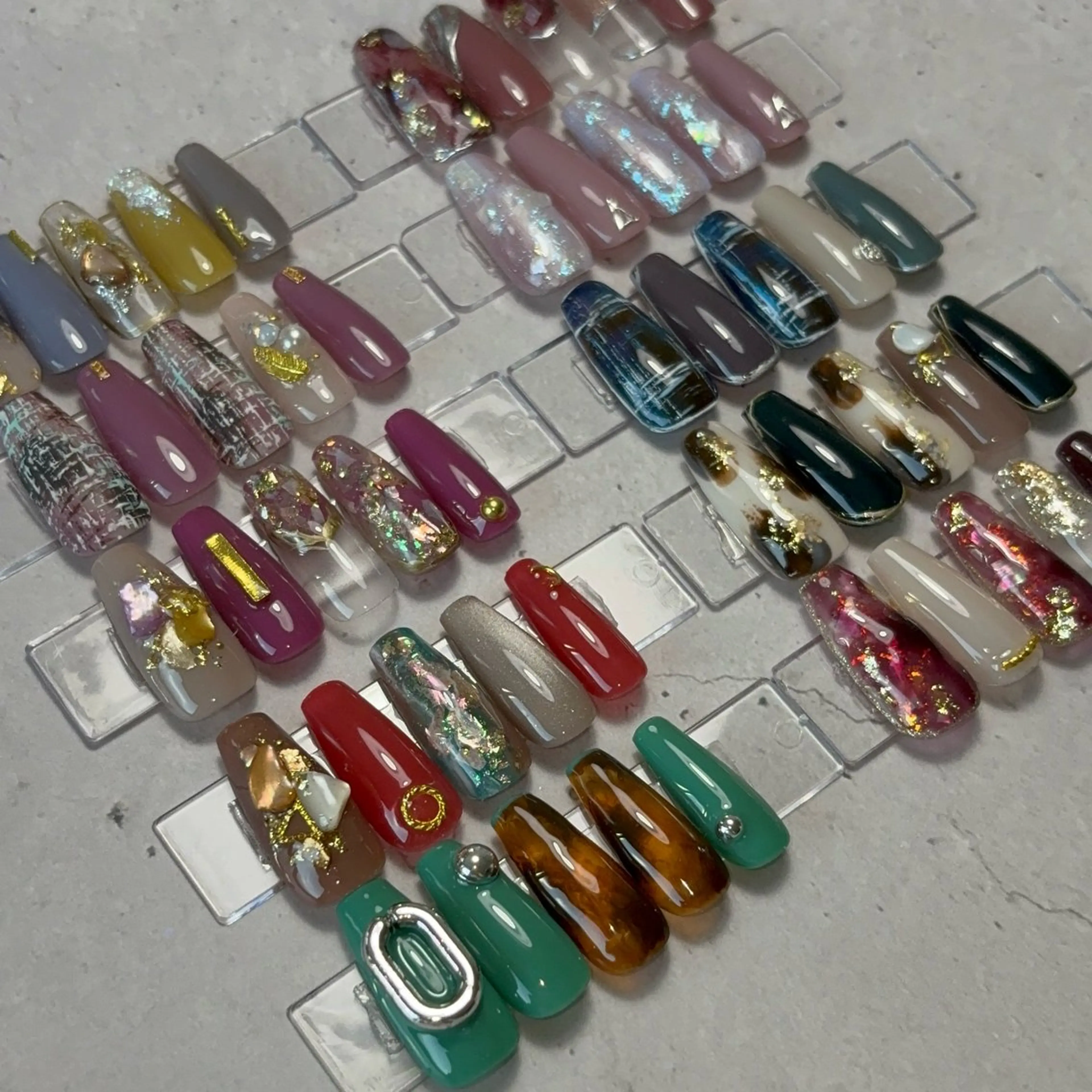 【ハンドジェルオフウォーターケア込み】デザインアート10本※サンプルからのみ選択の写真