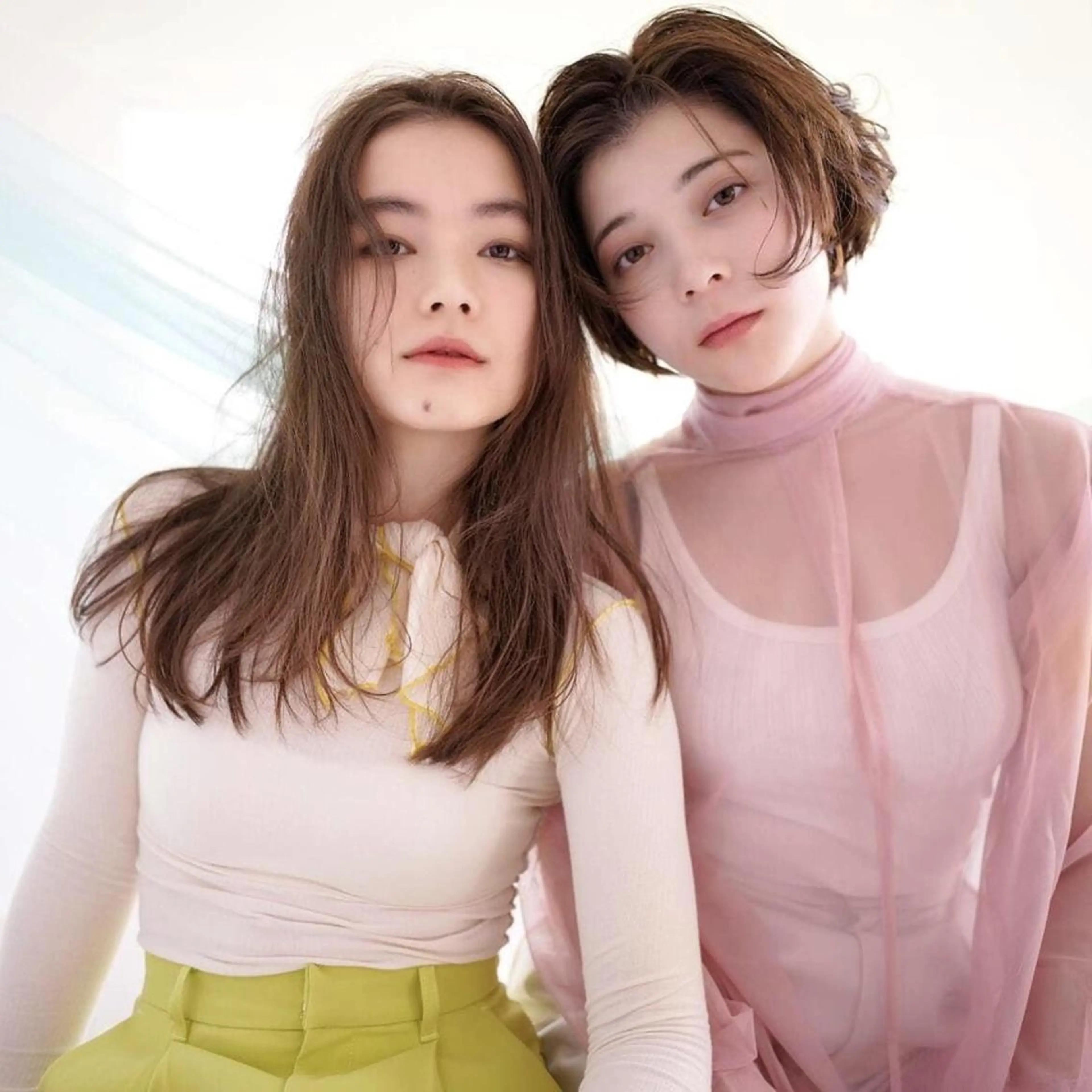 ショート カラー 切りっぱなしボブ ベージュカラー フォギーベージュ イルミナカラー ボブ N° anfeel 渋谷🪞🫧のヘアスタイル