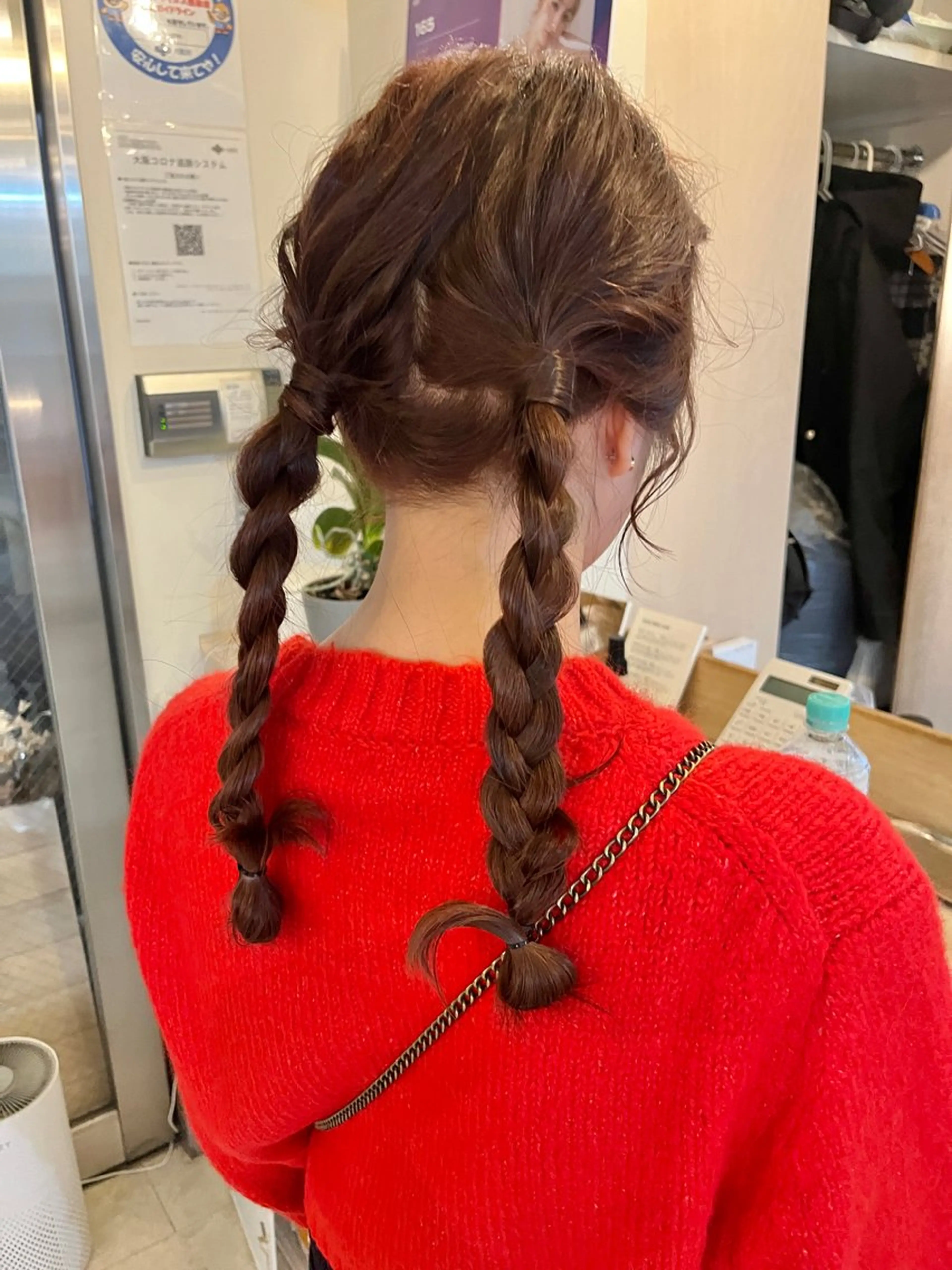 ヘアアレンジ ヘアセット Yurika🕯️ 透明感カラー/ボブのヘアスタイル