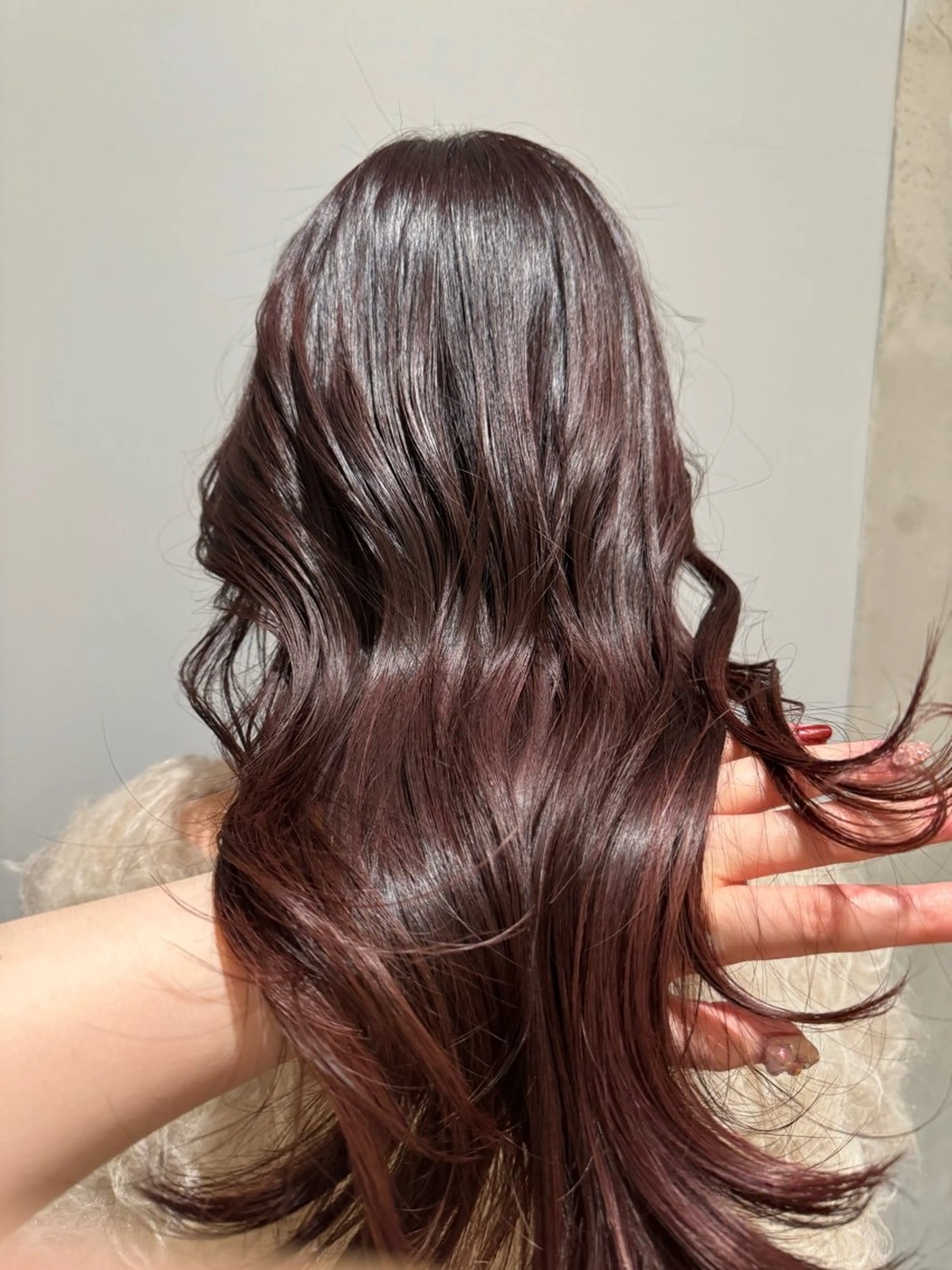 ロング カラー ピンクカラー パープルカラー Cloe銀座店所属・Mana 🎀　Cloe銀座のヘアスタイル