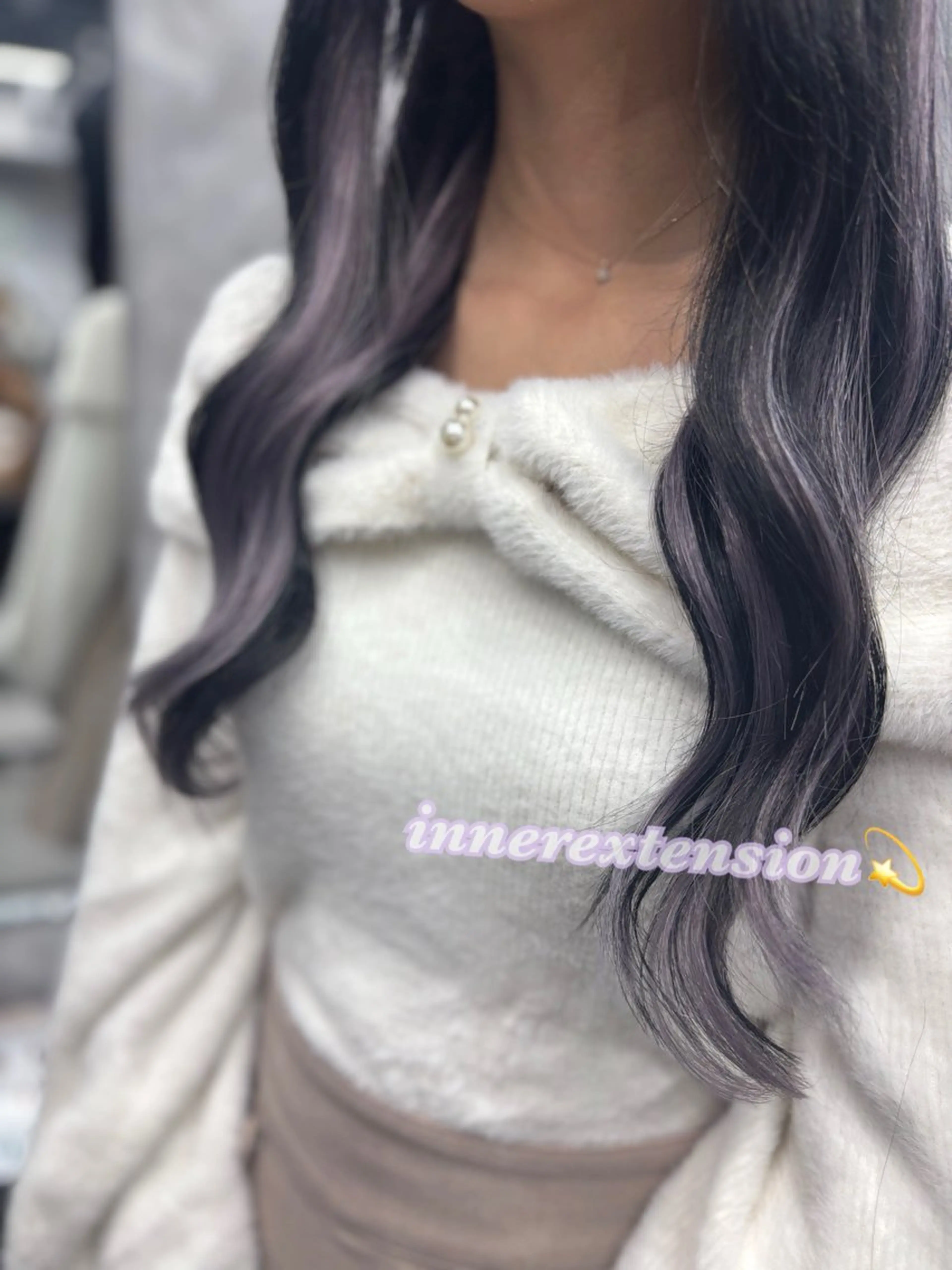 ロング ヘアカラー エクステ 💘💫 NAO💘💫のヘアスタイル