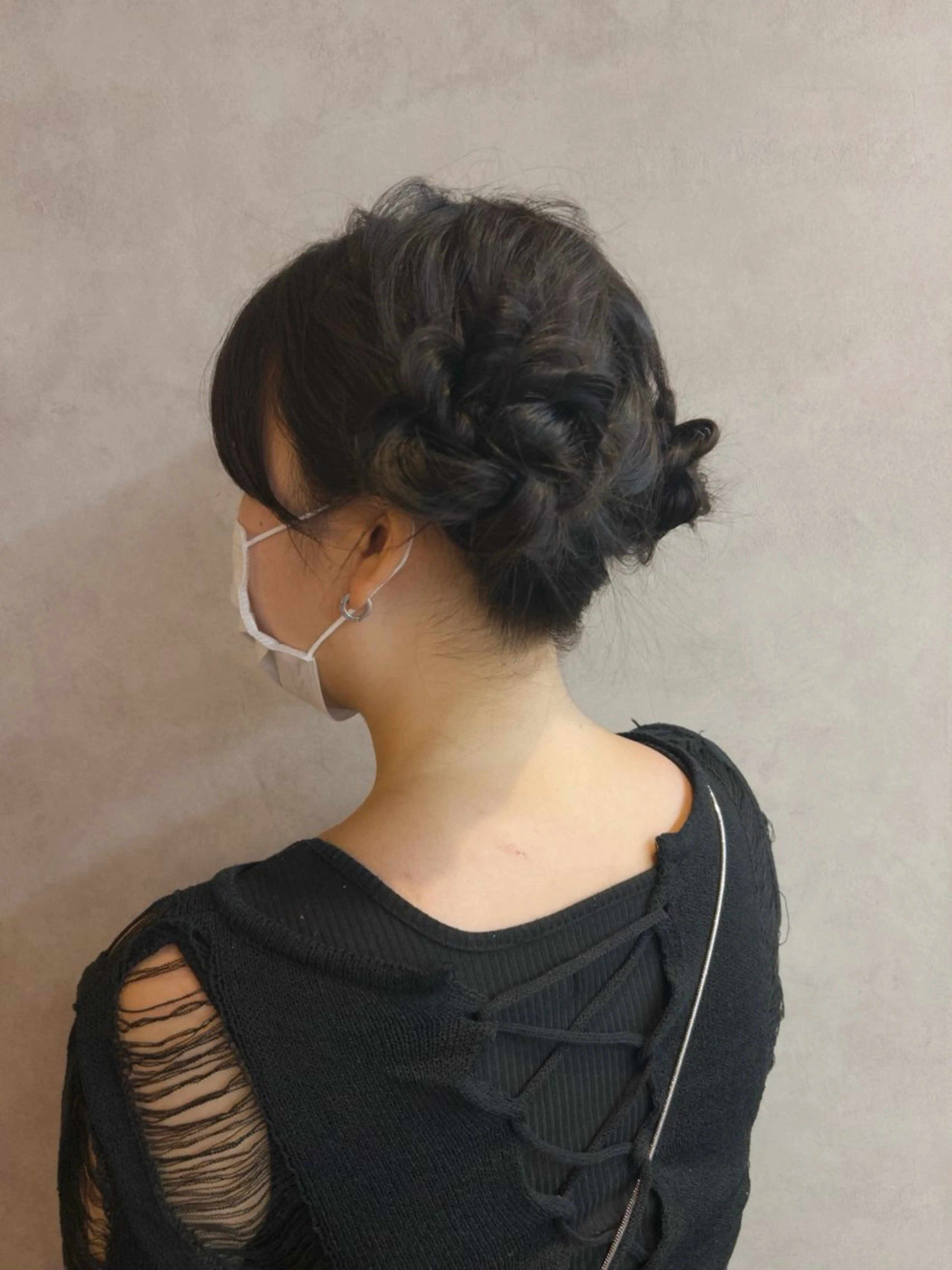 ヘアアレンジ yuu 練習モデル募集のヘアスタイル