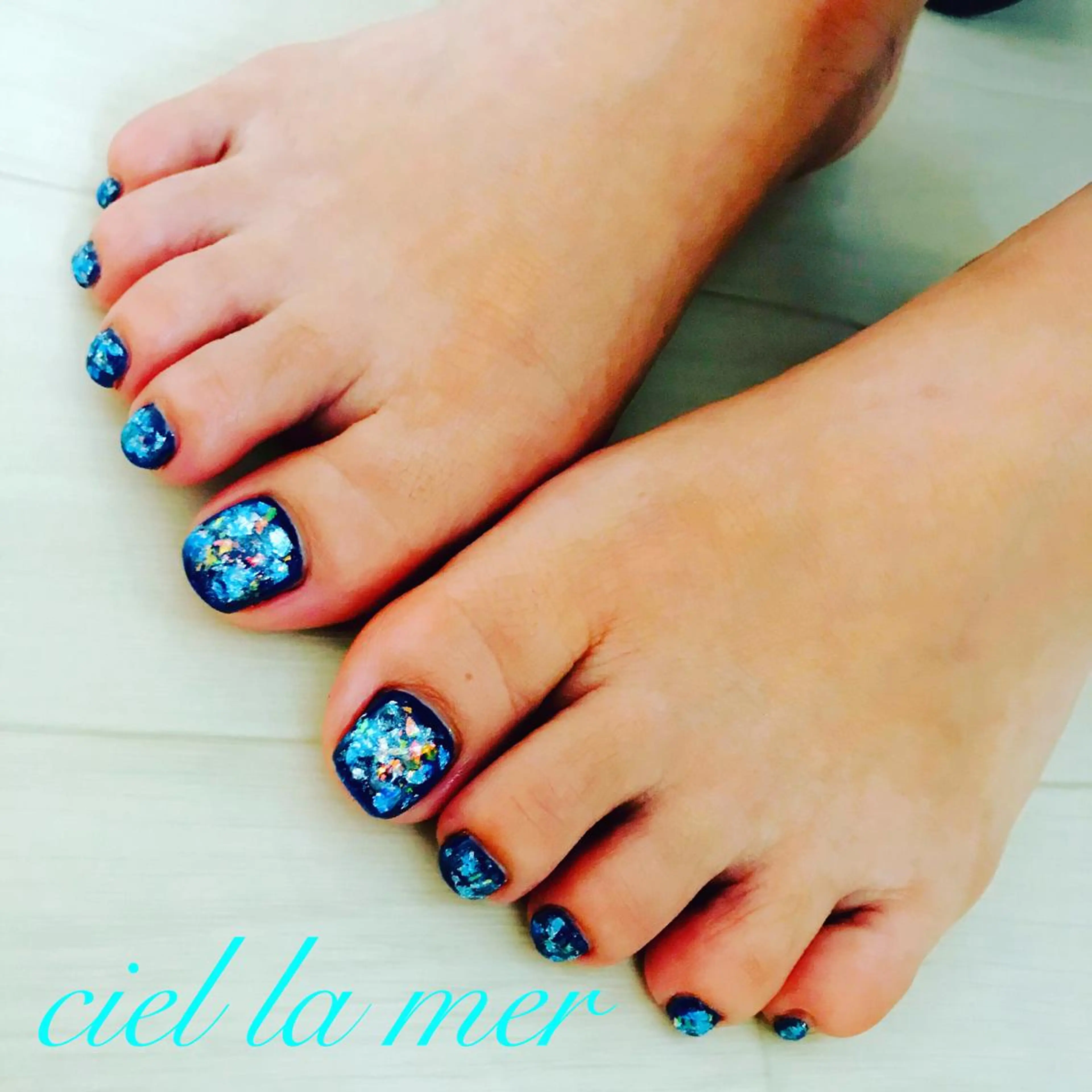 ネイル ハンドネイル フットネイル ciel la merのネイルデザイン