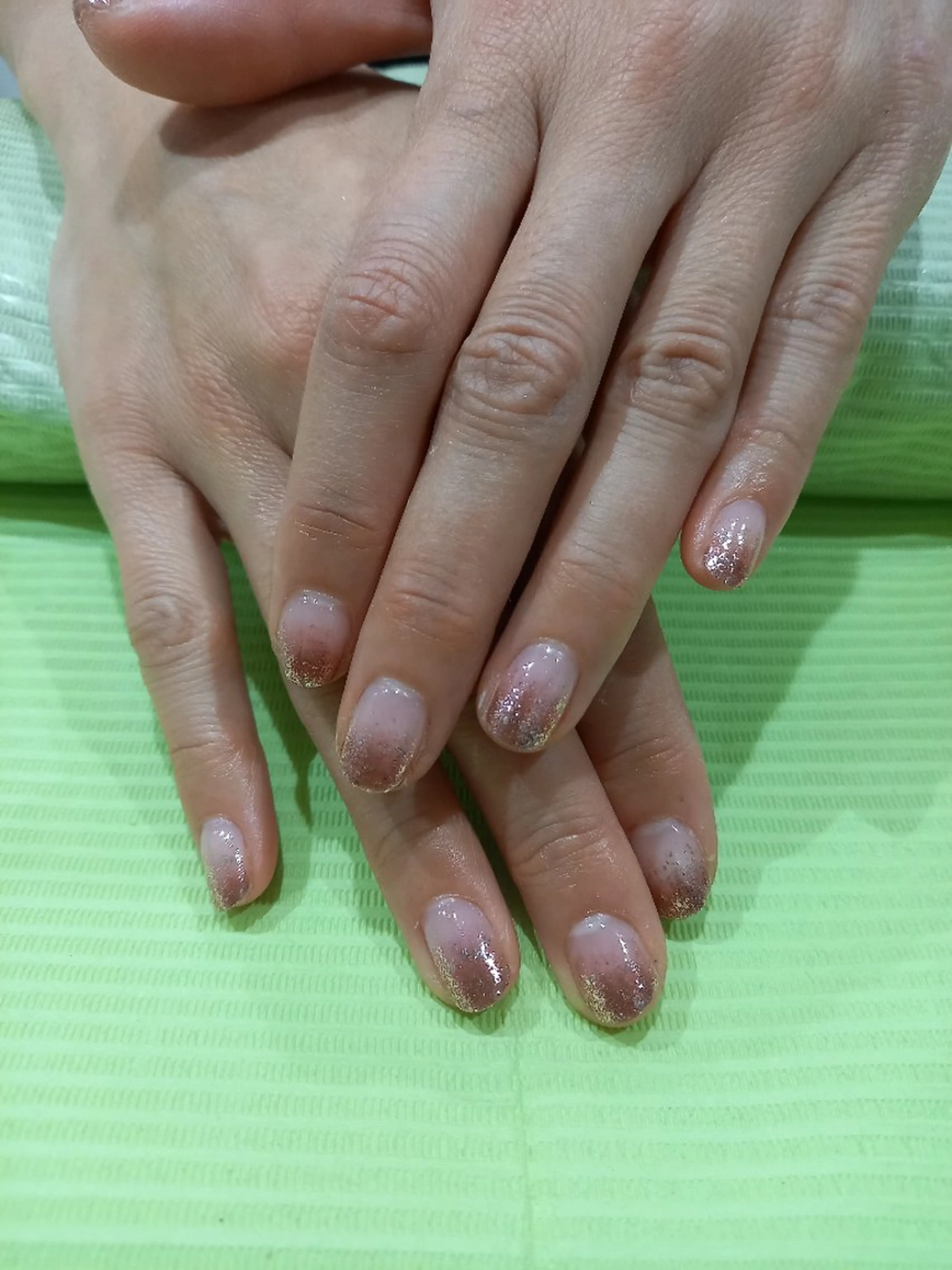 ネイル ラメ(グリッター) ラメグラデーション 🌸AoiNail  studio🌸のネイルデザイン