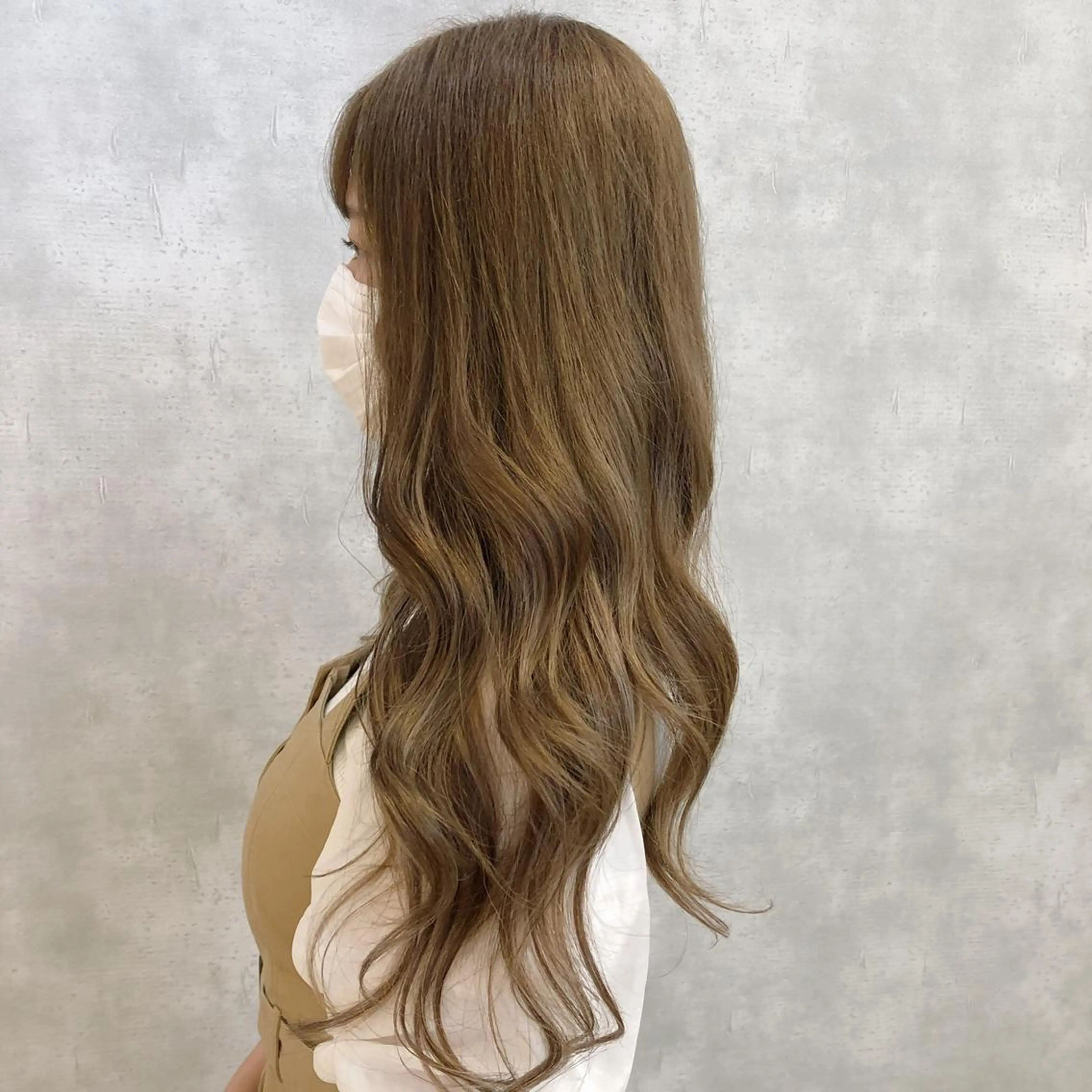 ロング シールエクステ エクステ エクステ hair make belle所属・國生 香織のヘアスタイル