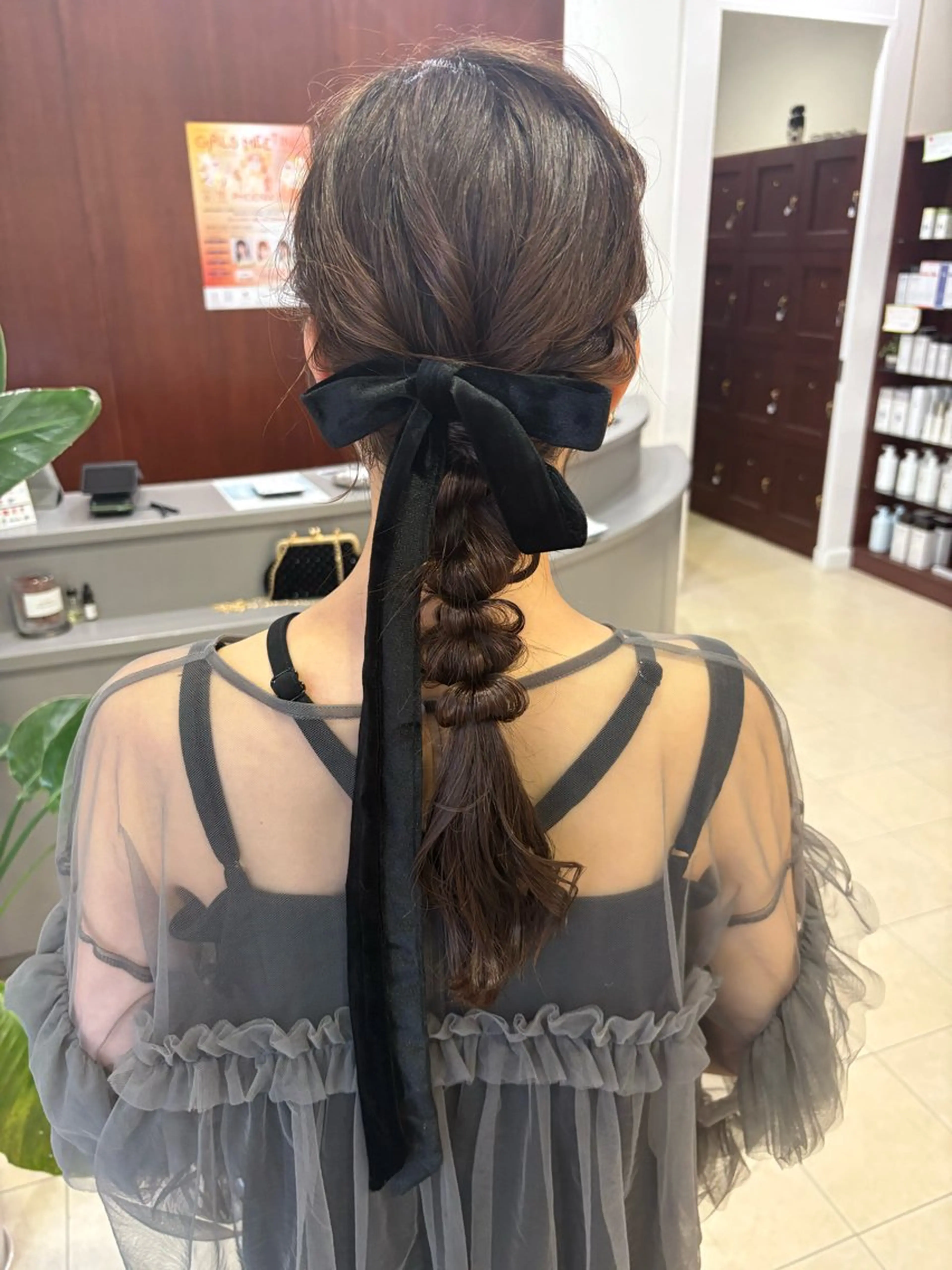 ロング ヘアセット alu さやのマツエク・マツパデザイン