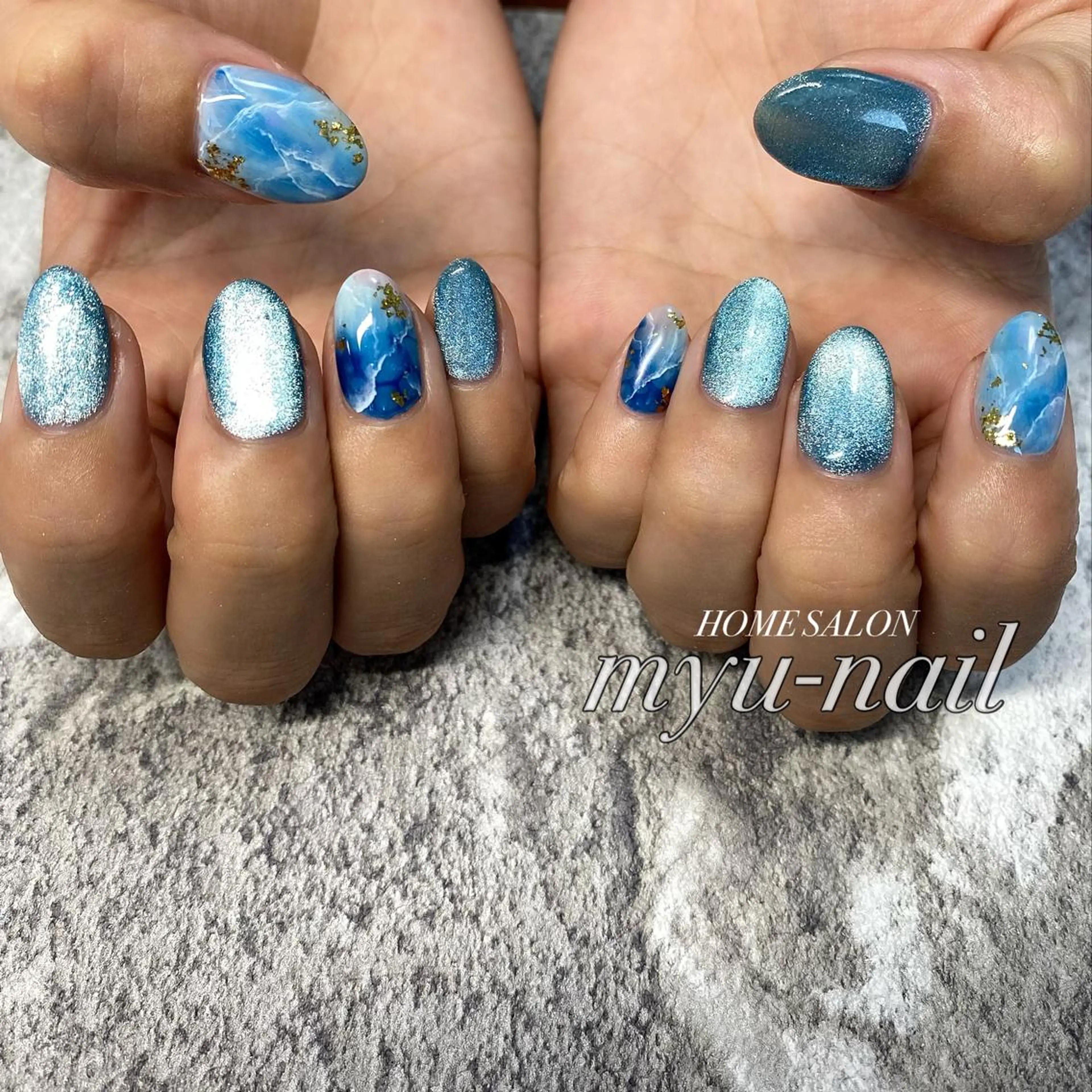 ネイル ホームサロン myu-nailのネイルデザイン