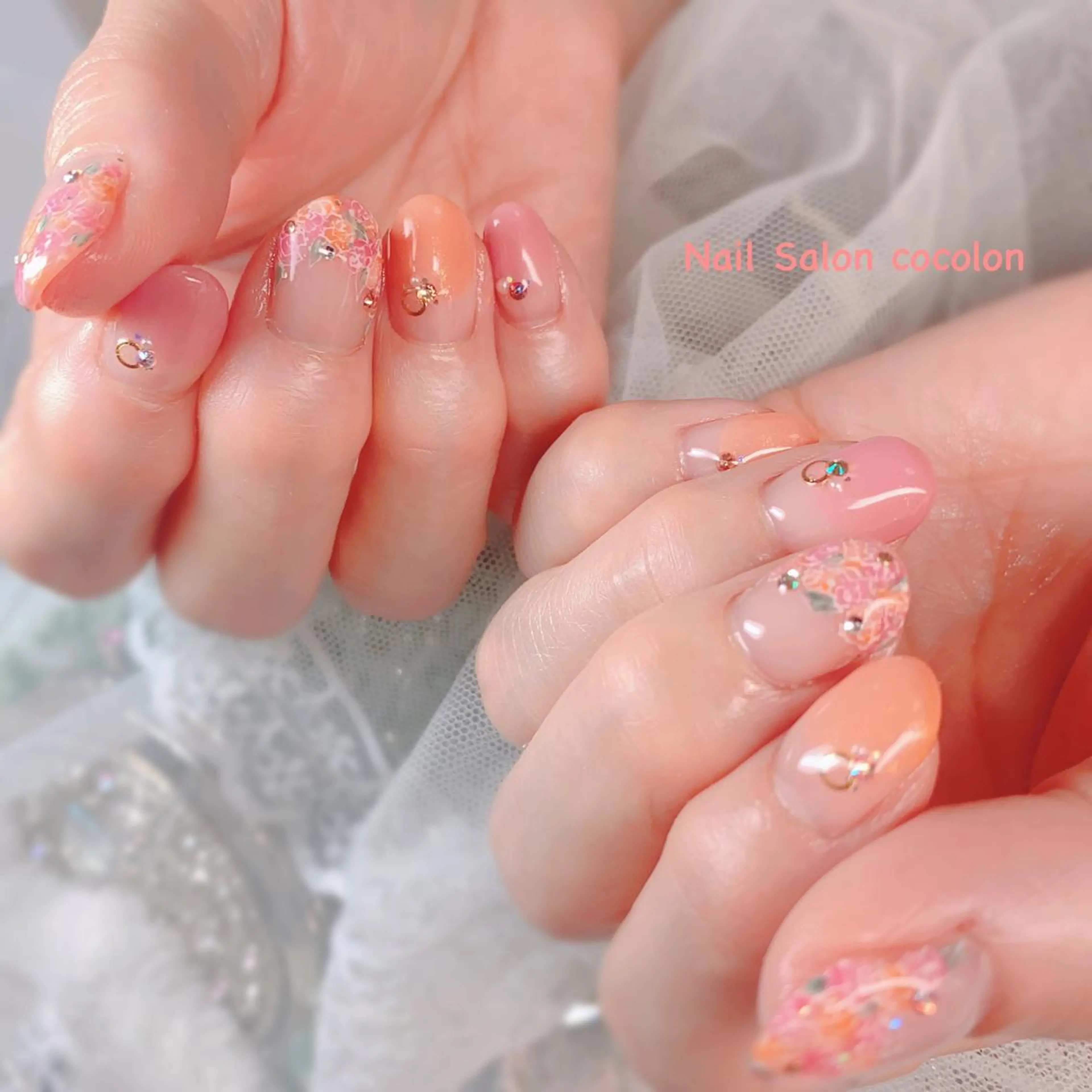 ネイル アートネイル ハンドネイル 柴崎 美幸のネイルデザイン