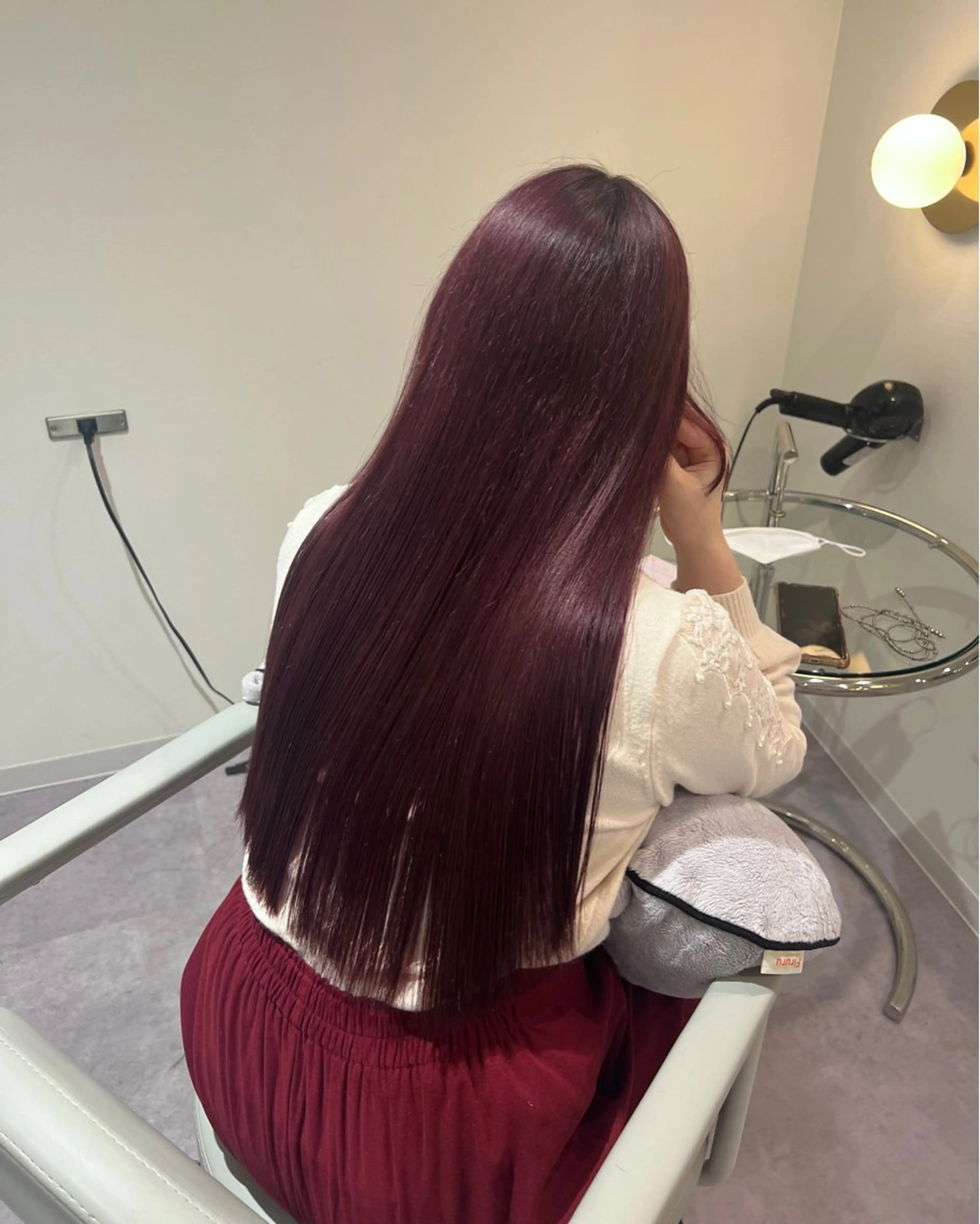 ロング ヘアカラー トリートメント 美髪✨艶髪✨髪質改善 カラー特化🌙鈴屋和のヘアスタイル
