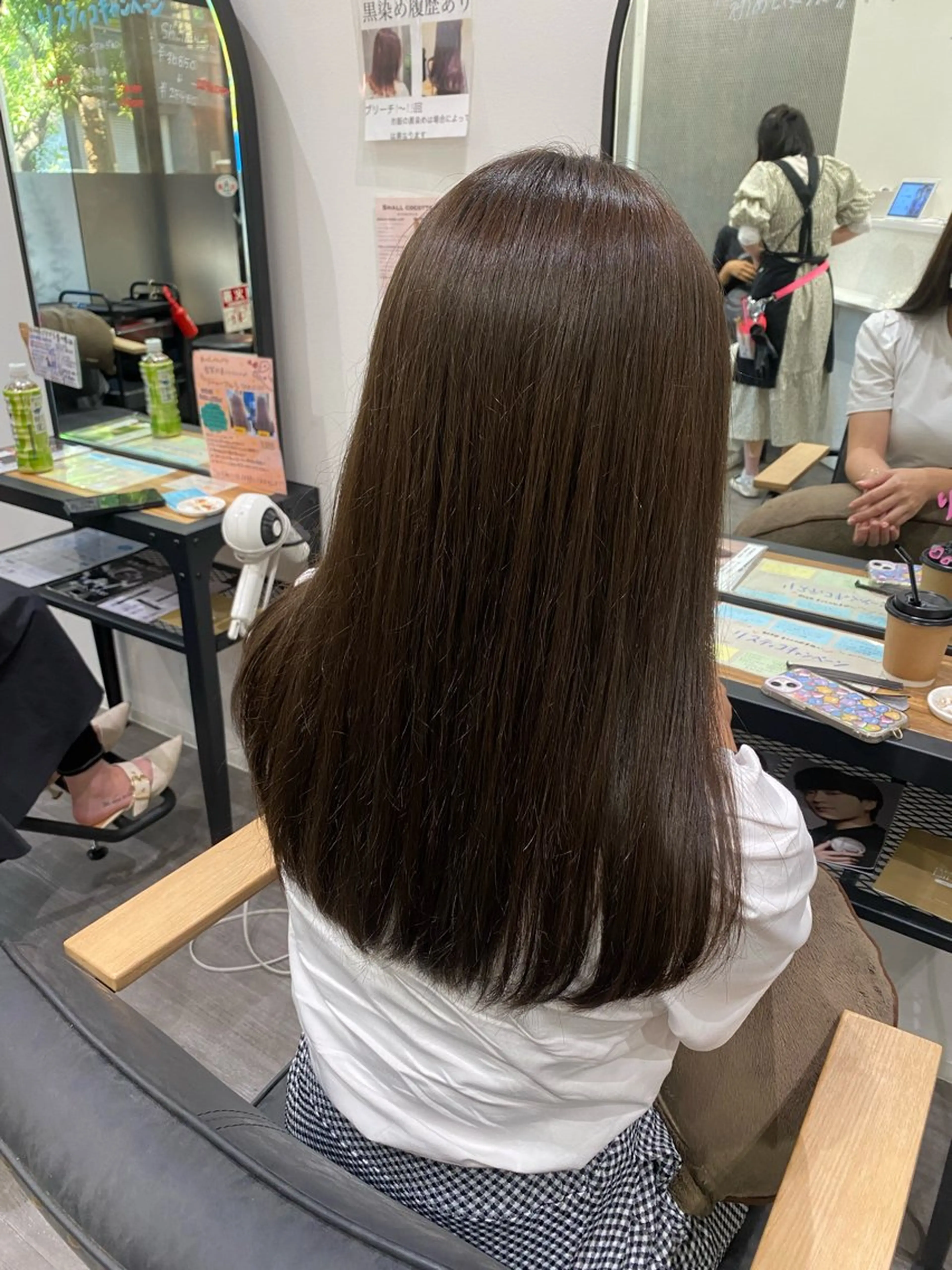 カラー ヘアカラー ヘッドスパ 艶髪🥣透明感カラー 🫧前田奈津実のヘアスタイル