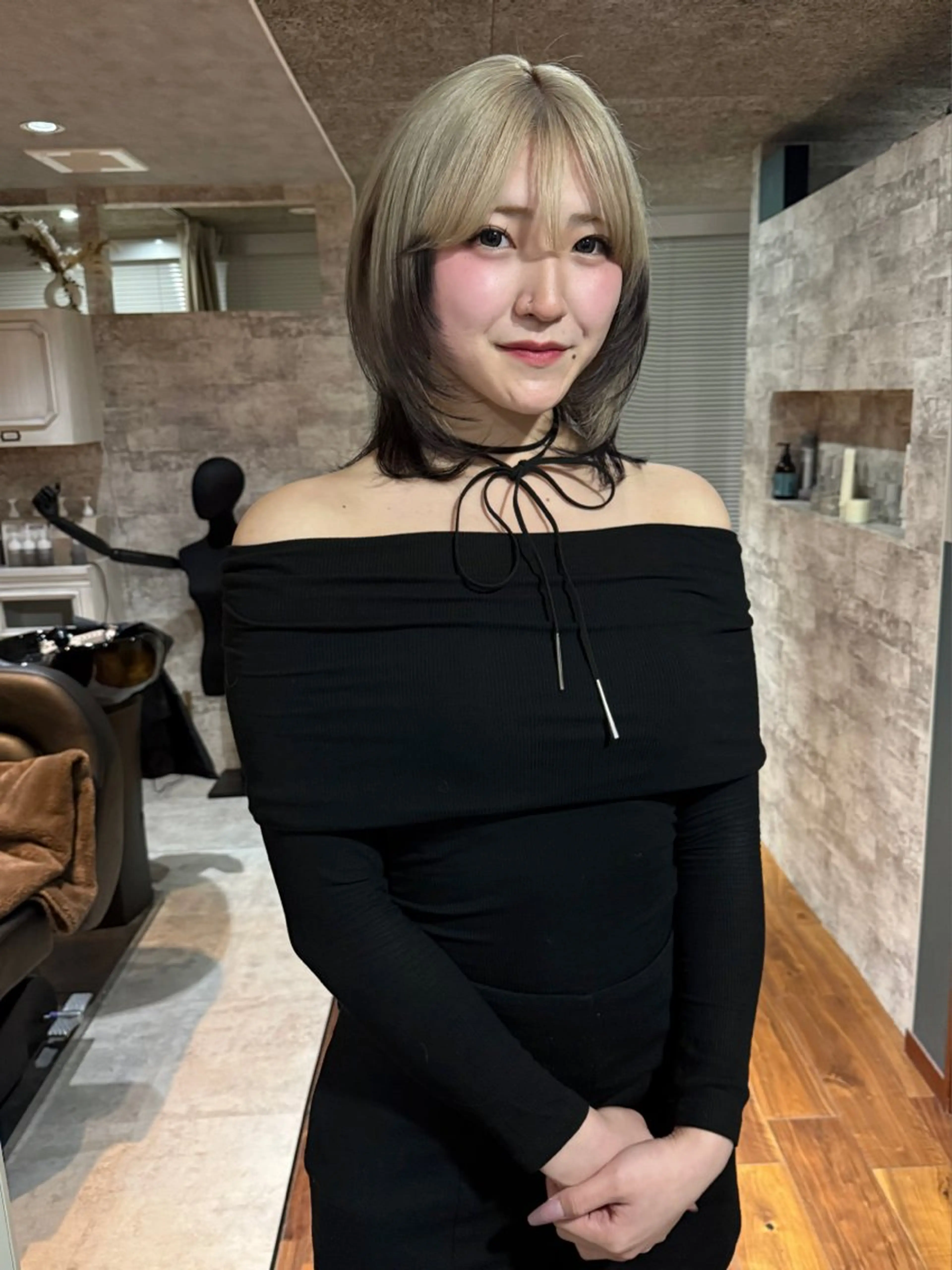 ショート カラー ブリーチ カット ヘアカラー トリートメント mai / linoah˚✧のヘアスタイル