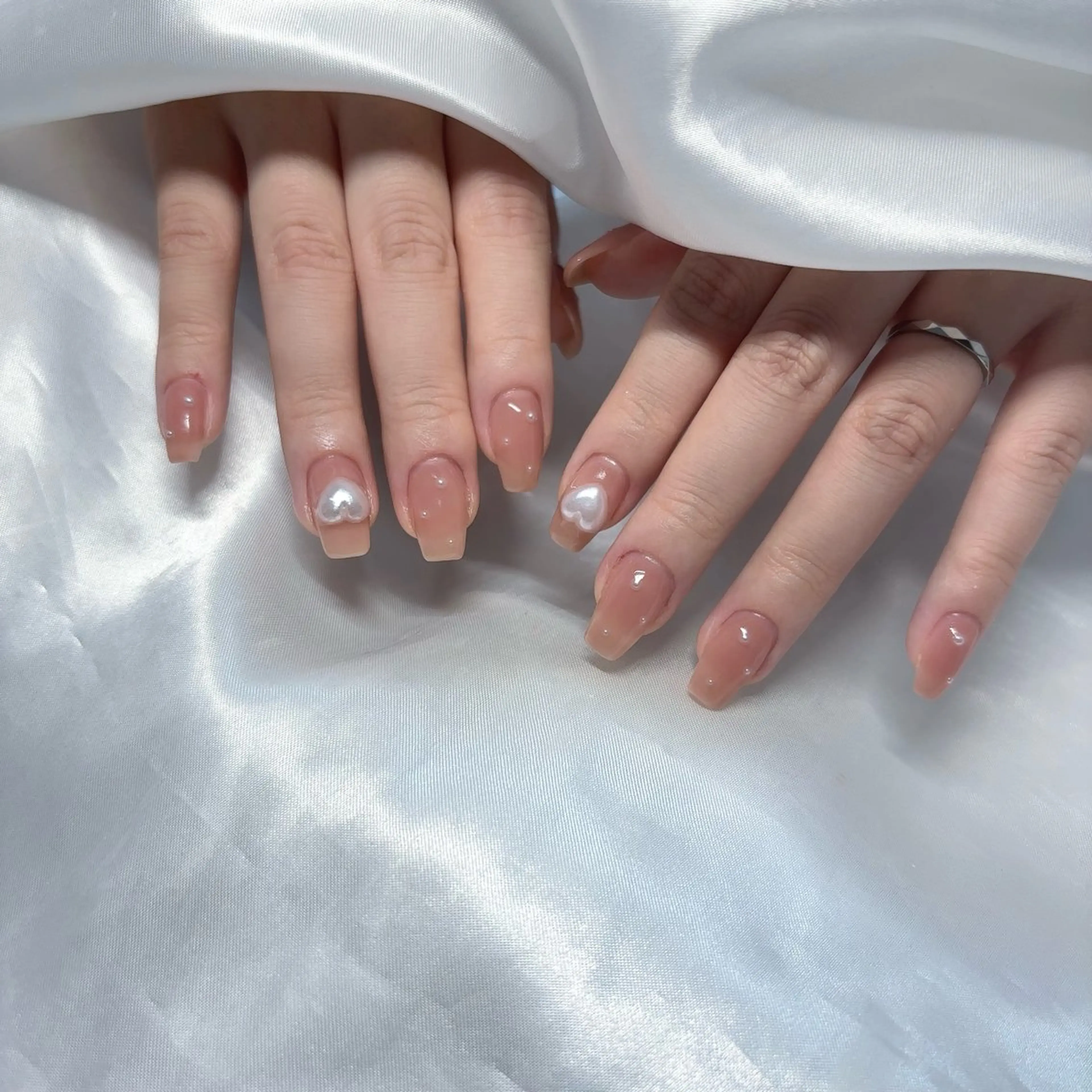 ネイル ワンカラーネイル ハンドネイル Lance nail Minaのネイルデザイン