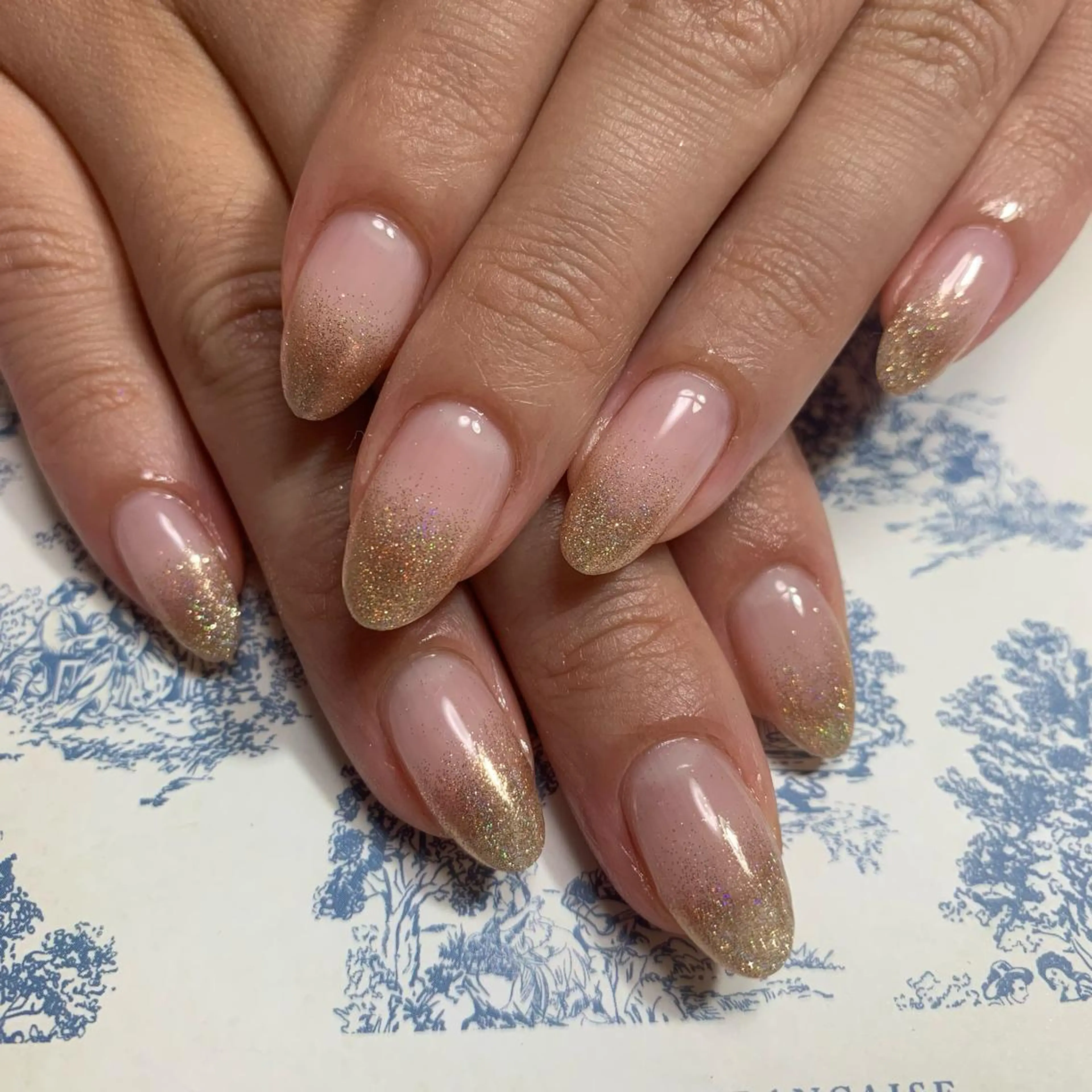ネイル ラメ(グリッター) ラメグラデーション salon Hush Hushのネイルデザイン