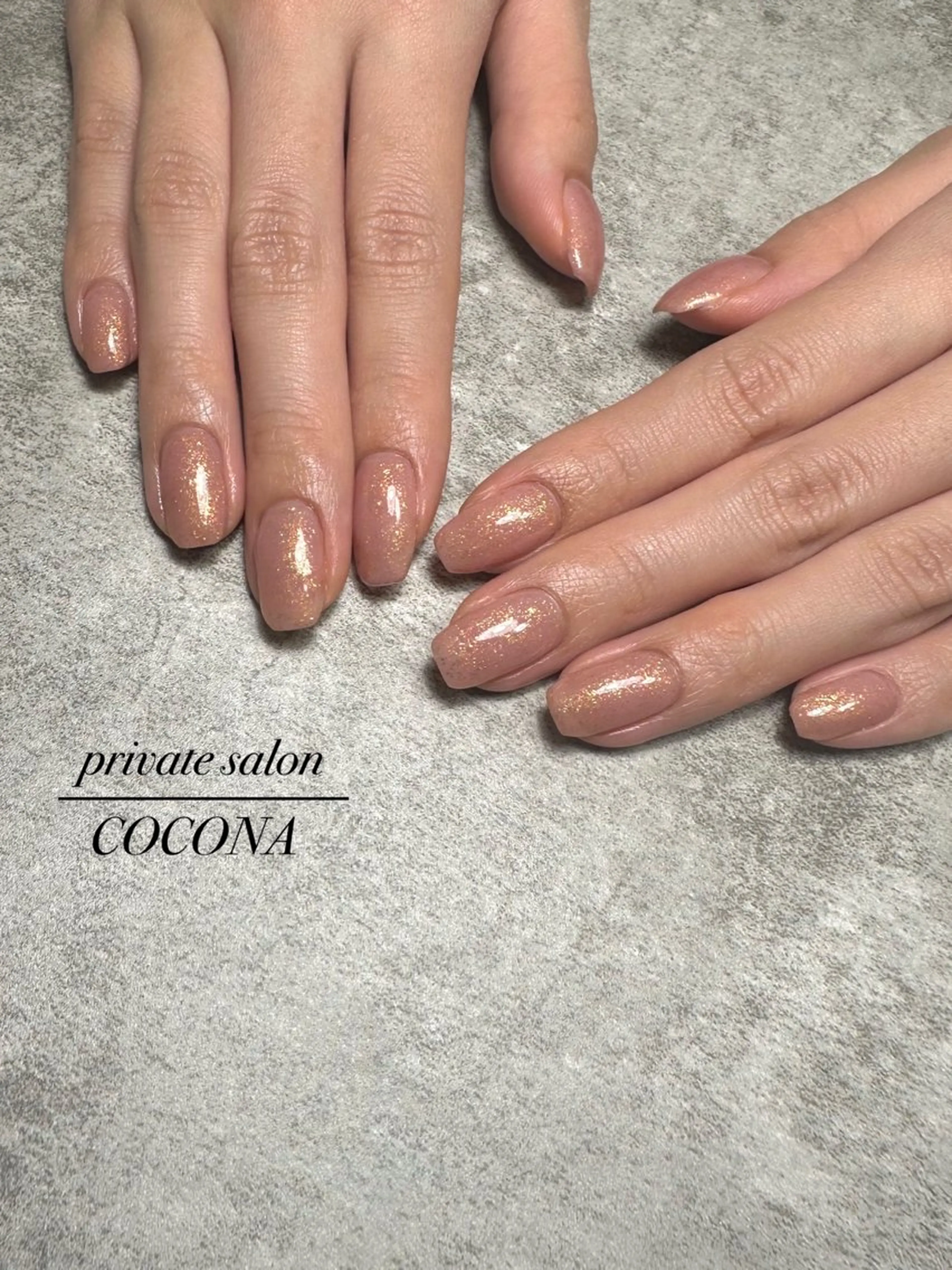 ネイル ワンカラーネイル ハンドネイル プライベートサロン nailcoconaのネイルデザイン