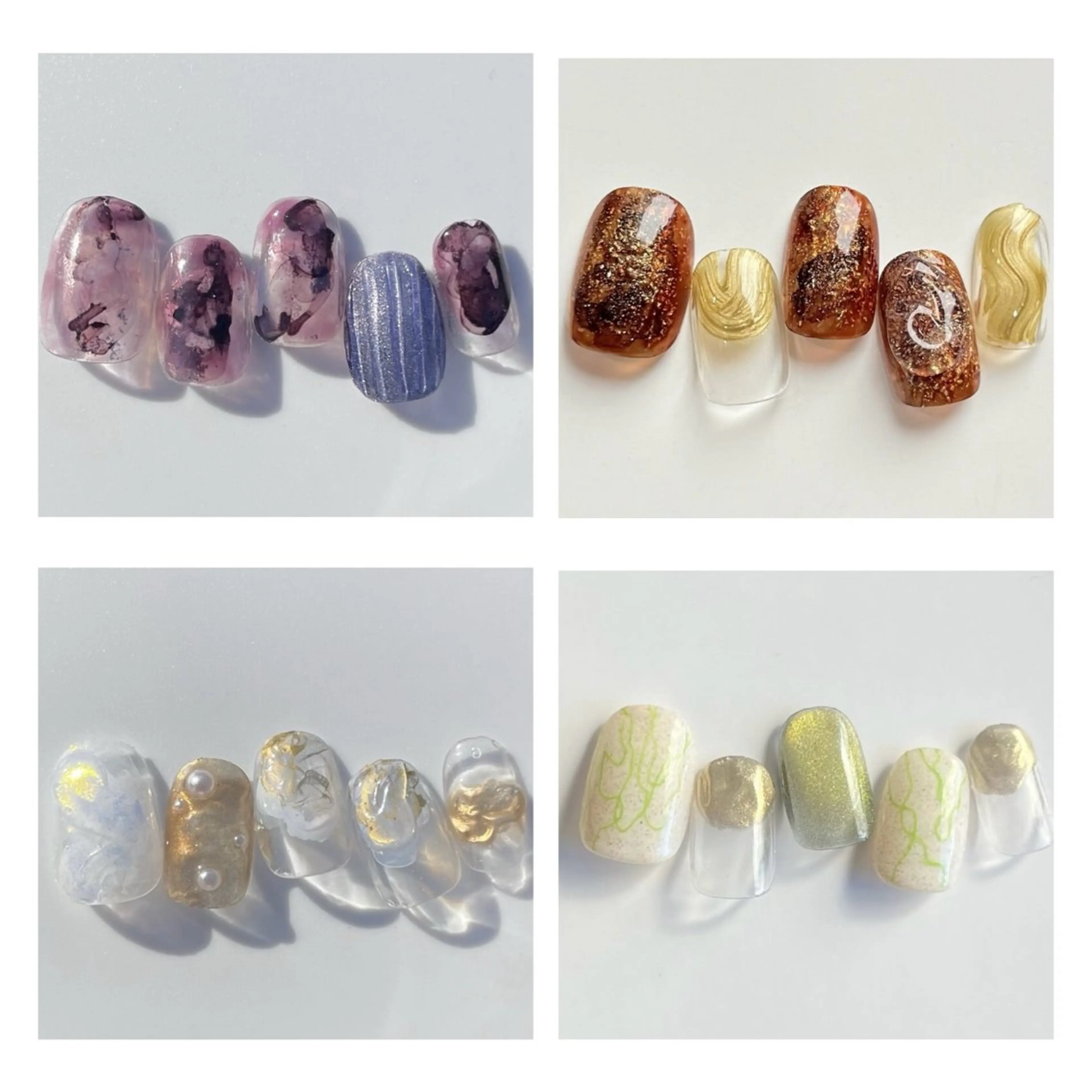 ネイル クリアネイル ニュアンスネイル CLEMORE NAIL 浦和店所属・クレモアネイル 浦和店のネイルデザイン