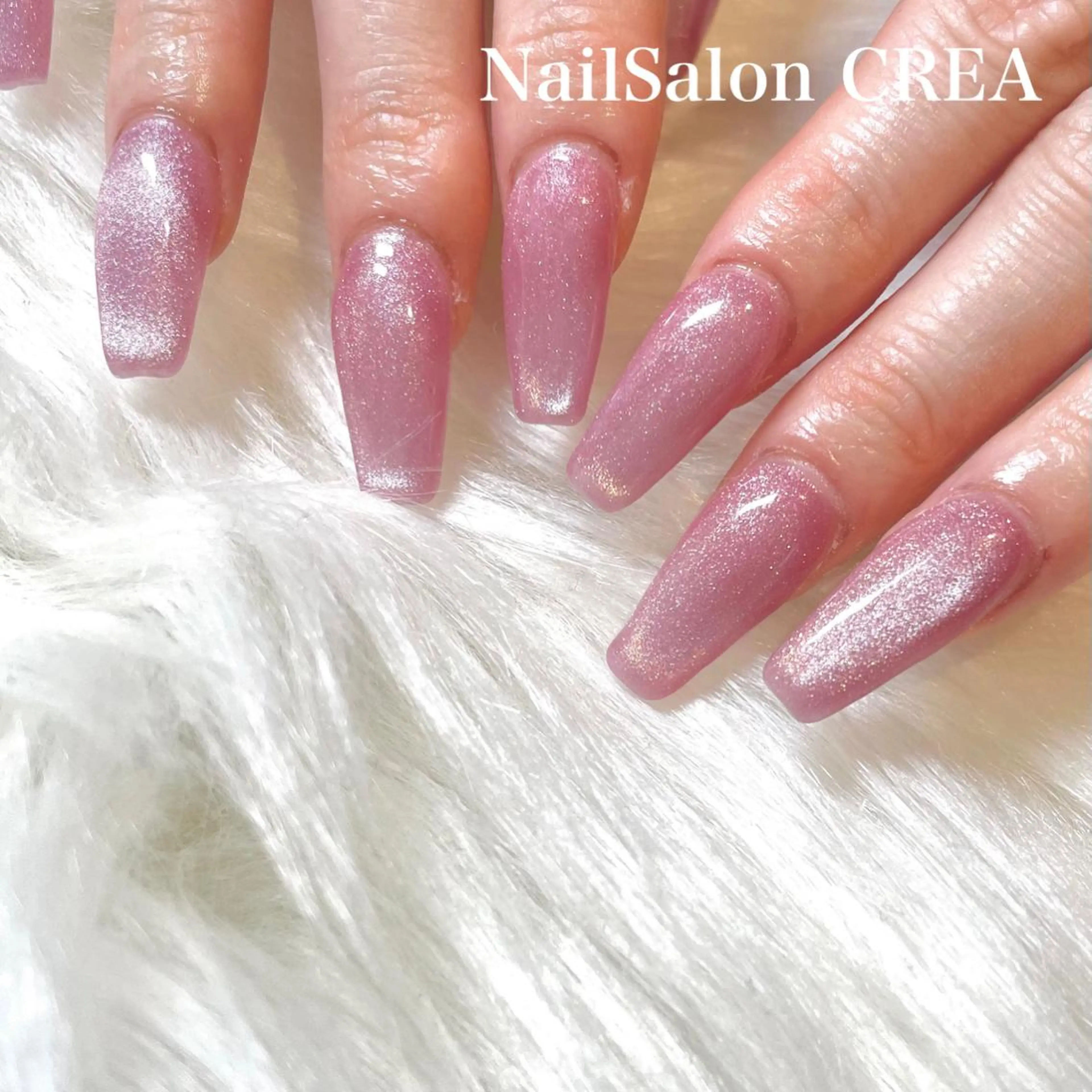 ネイル マグネットネイル ハンドネイル NailSalon CREAのネイルデザイン