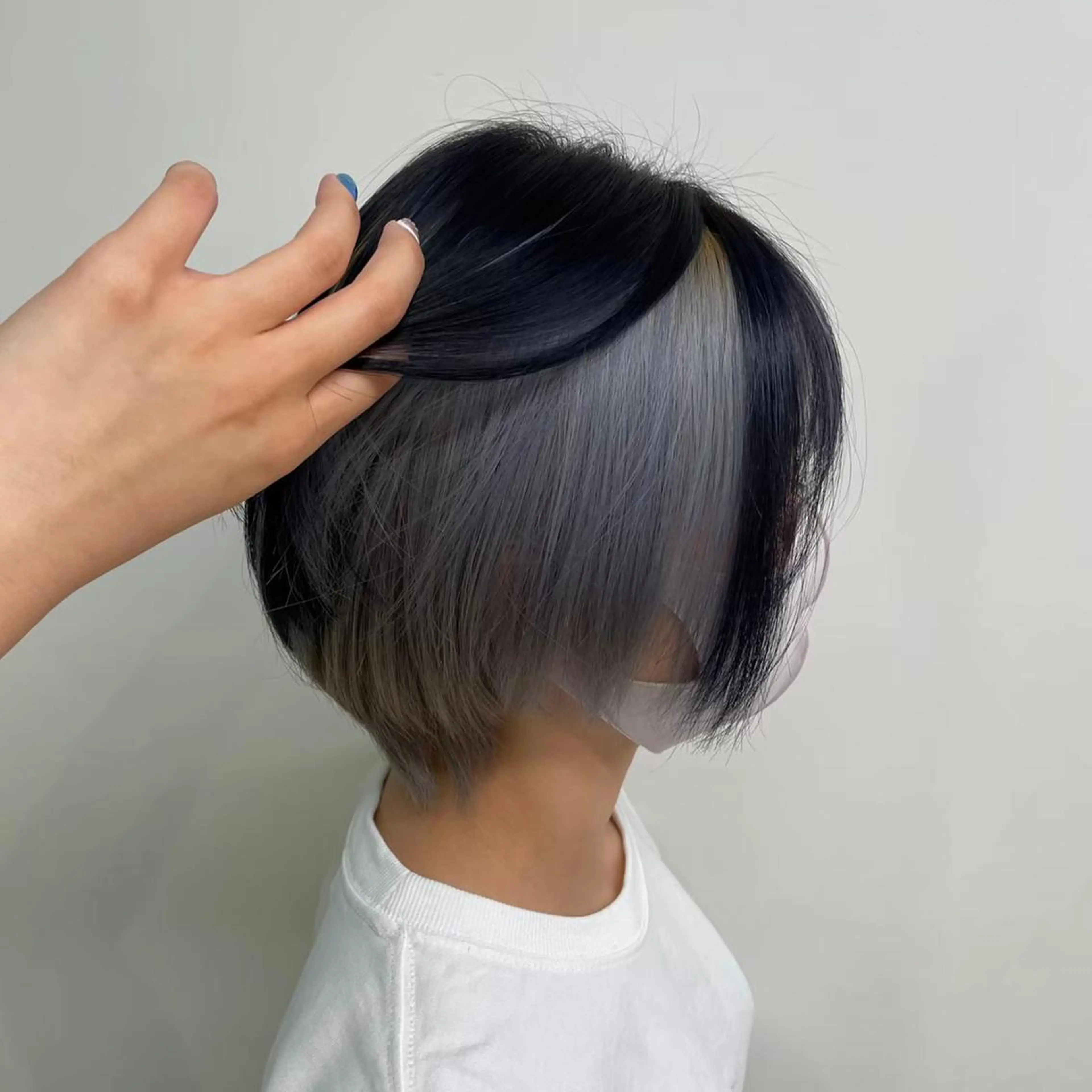 ミディアム カラー ヘアアレンジ 💕ブリーチカラー☁ 髪質改善💖サワのヘアスタイル
