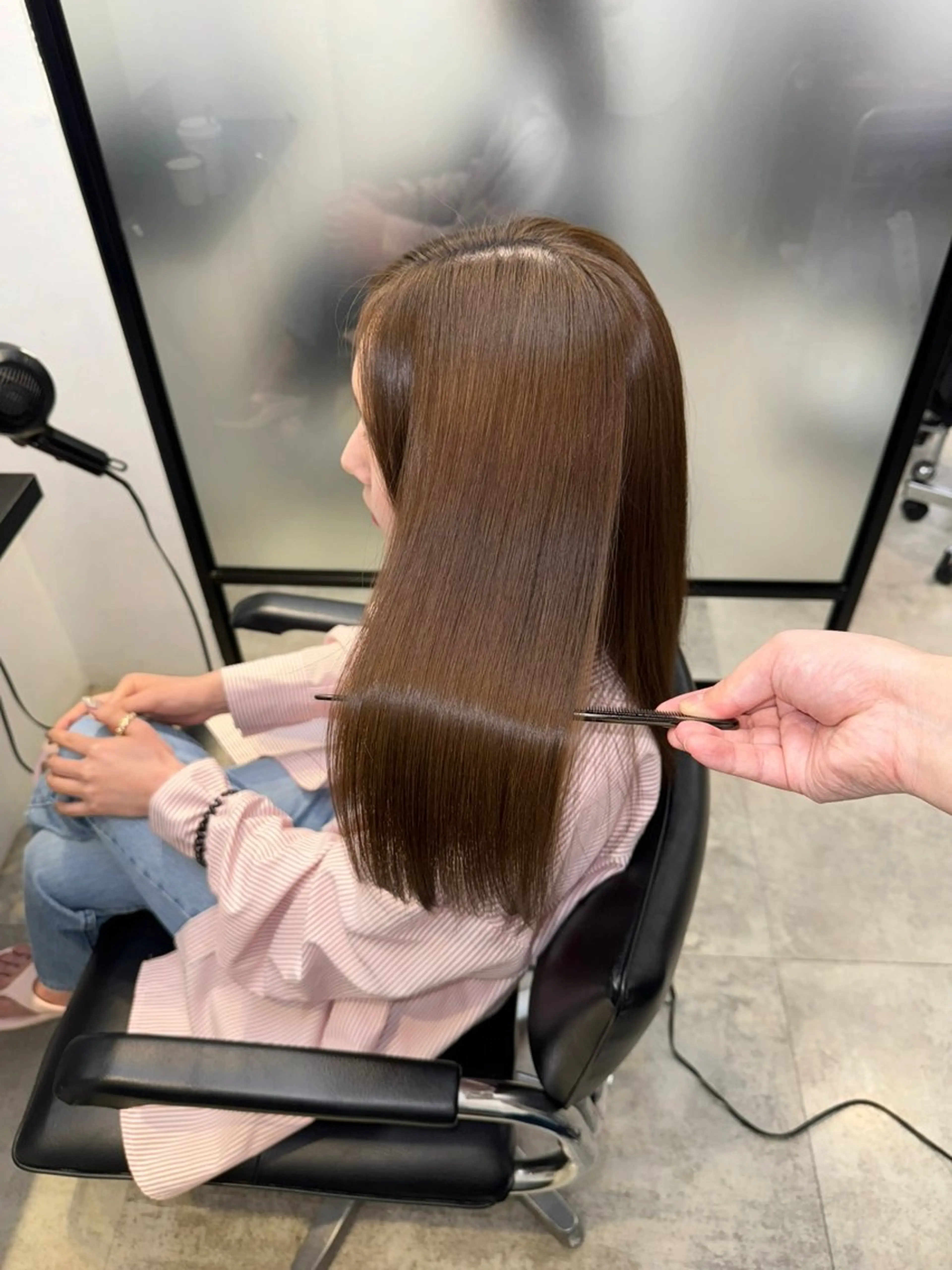 ロング トリートメント ヘアセット 髪質改善/艶髪 🫧佐藤景流🫧のヘアスタイル