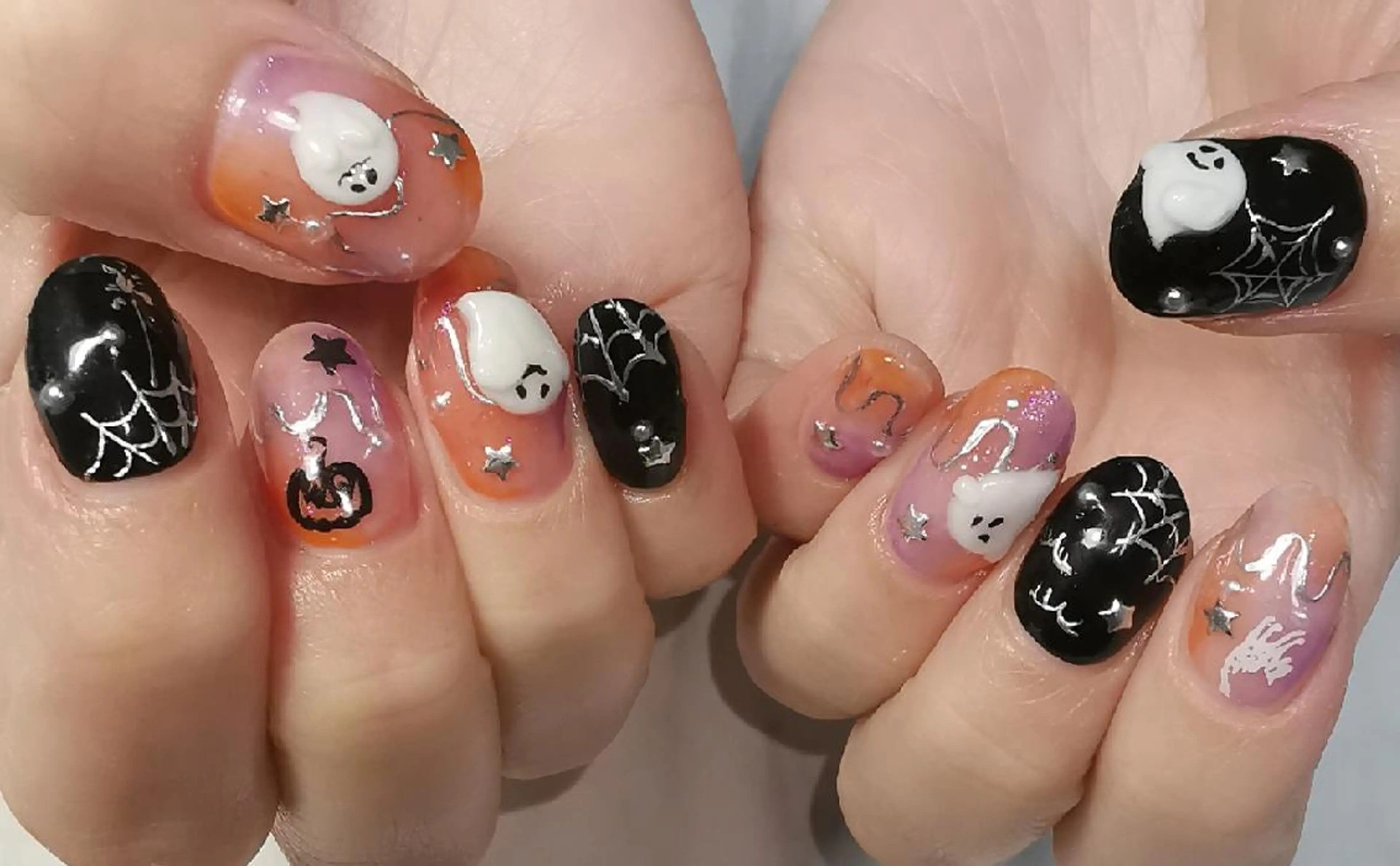 ネイル ハロウィン ハンドネイル reve あやののその他イメージ