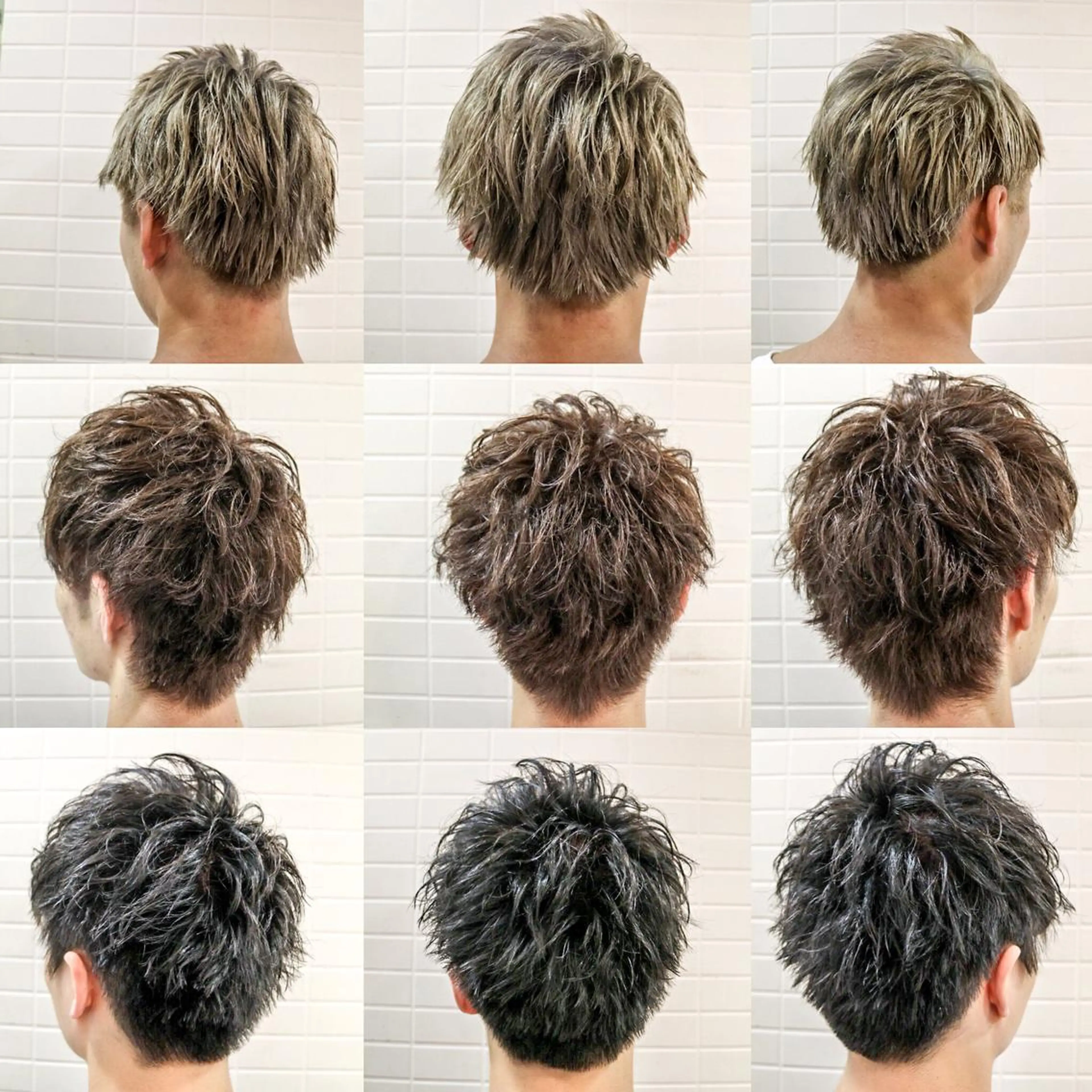 ショート カラー パーマ メンズ 居心地の良さ◎ 明るいお店です◎のヘアスタイル