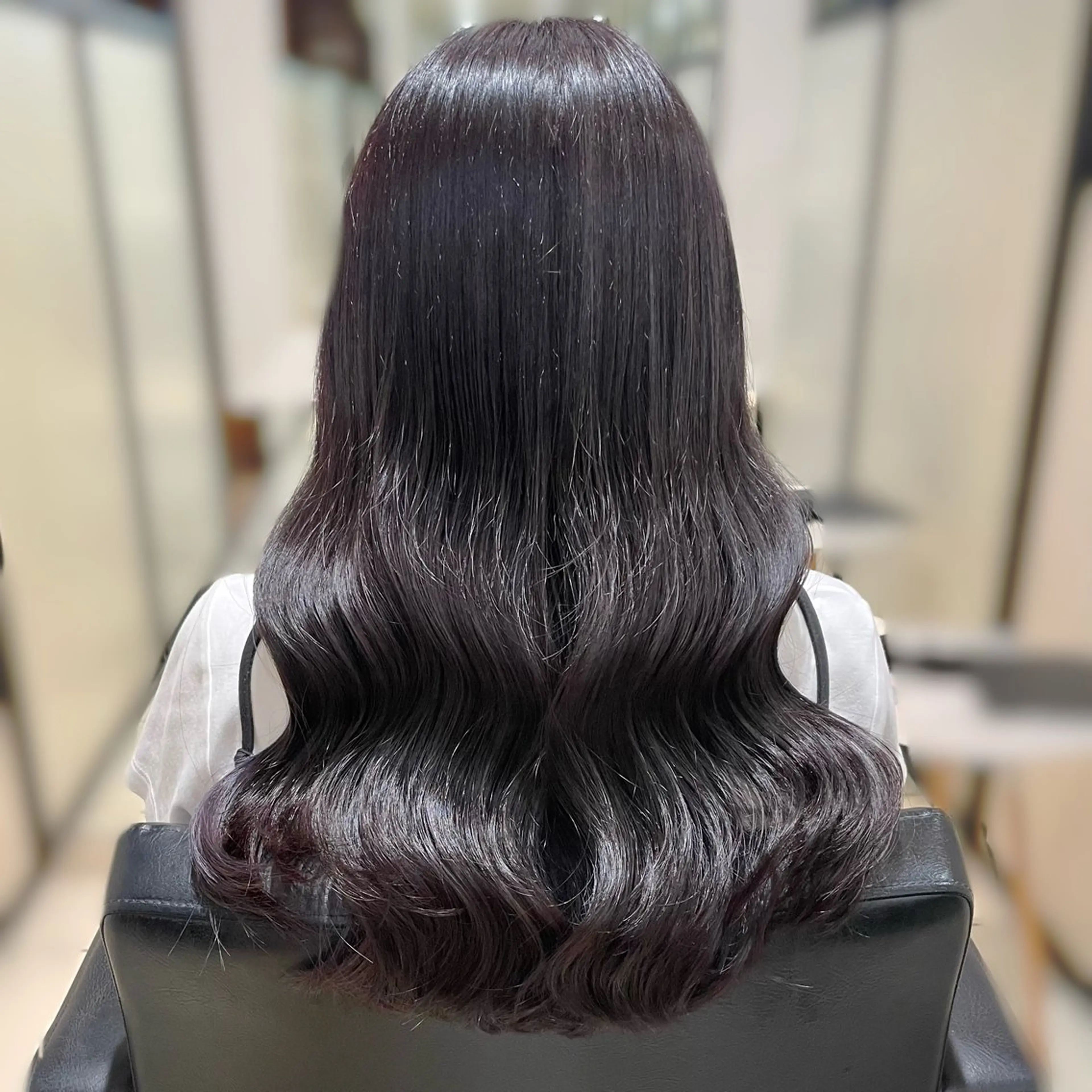 ロング カラー カット ヘアカラー トリートメント kana ブリーチなしカラー✨のヘアスタイル