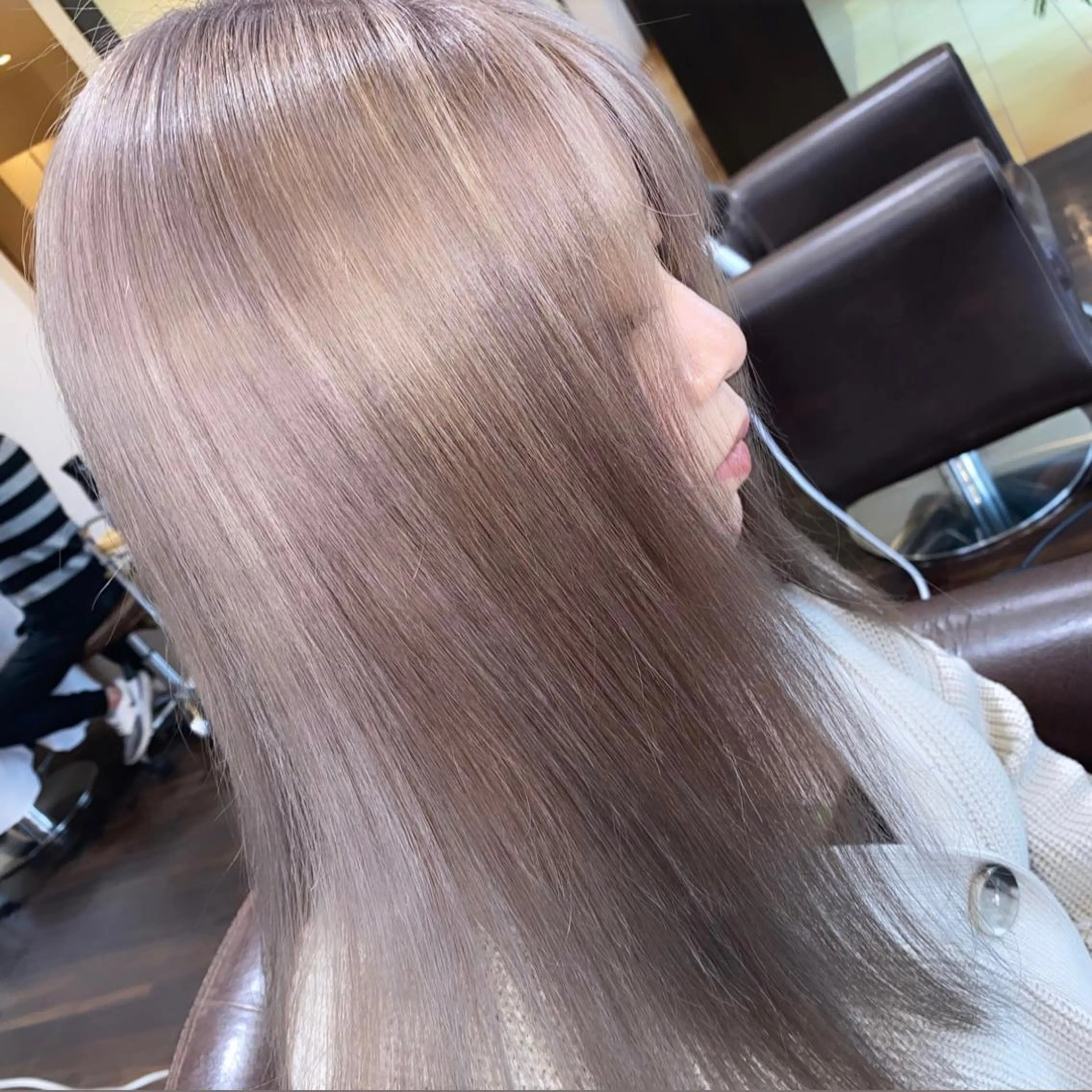 ロング カラー RIRŪA所属・プルシールエクステ ちゃきのヘアスタイル