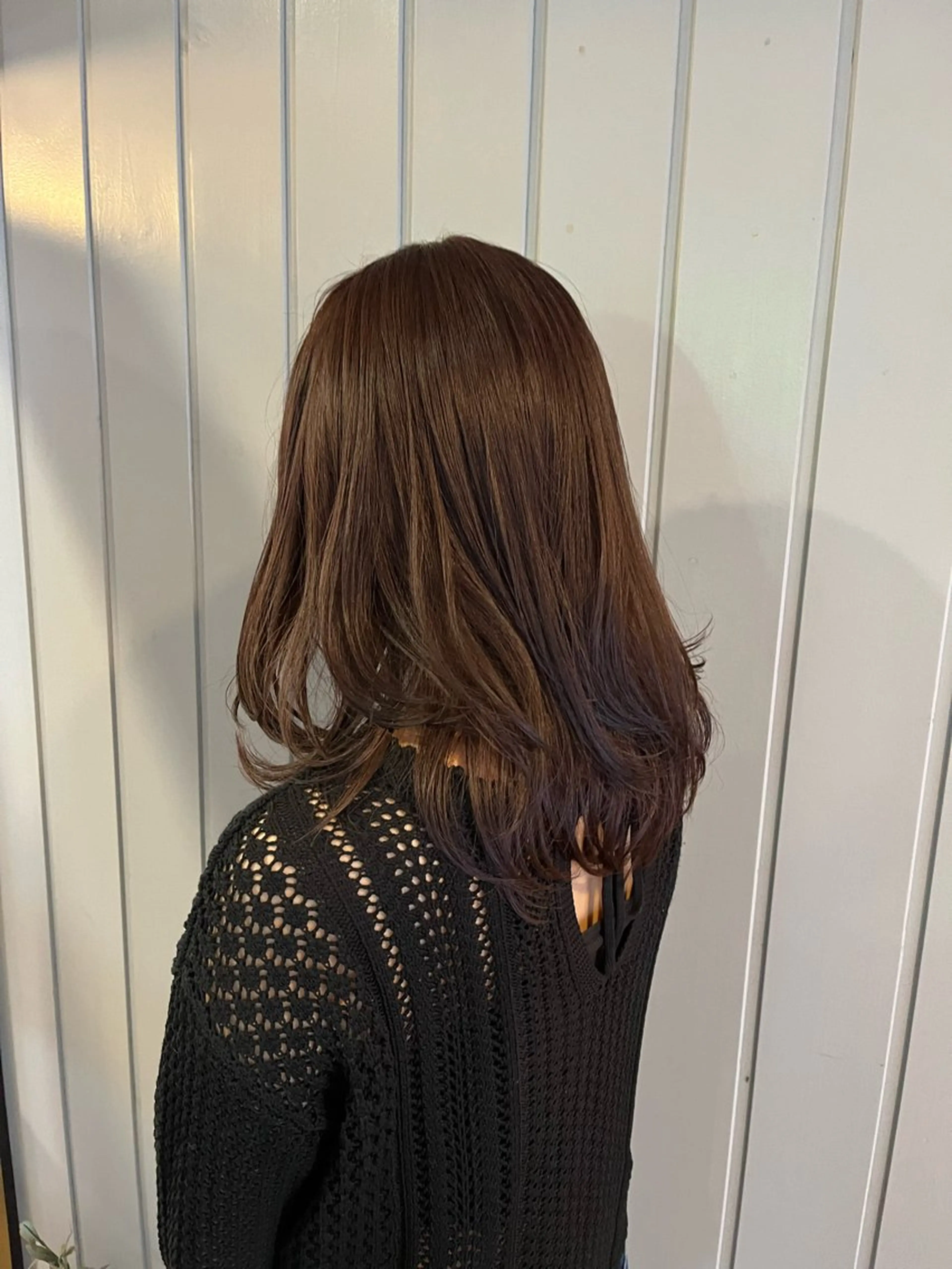 セミロング anon所属・田中 結月のヘアスタイル