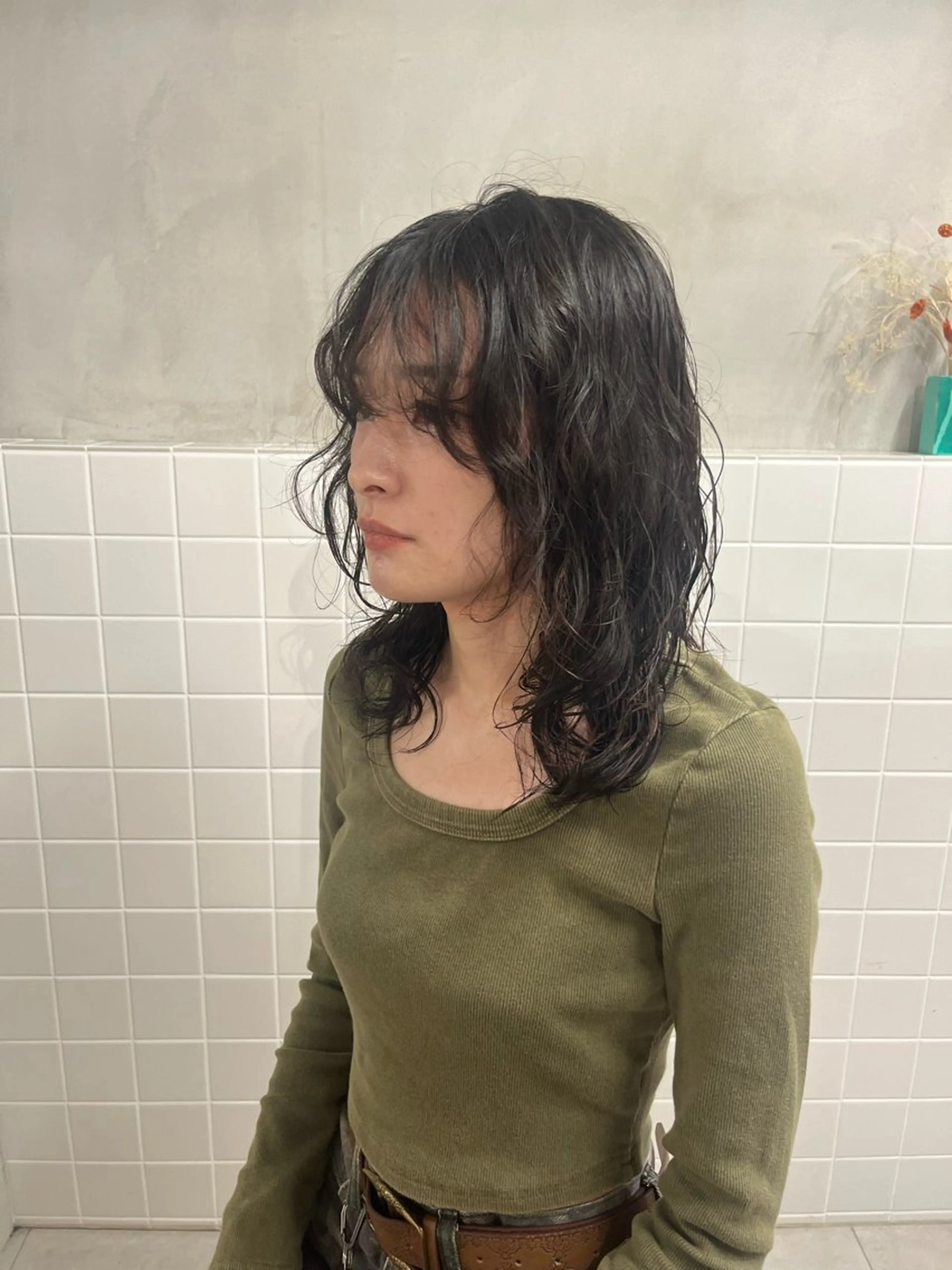 パーマ カット パーマ anon Loemのヘアスタイル