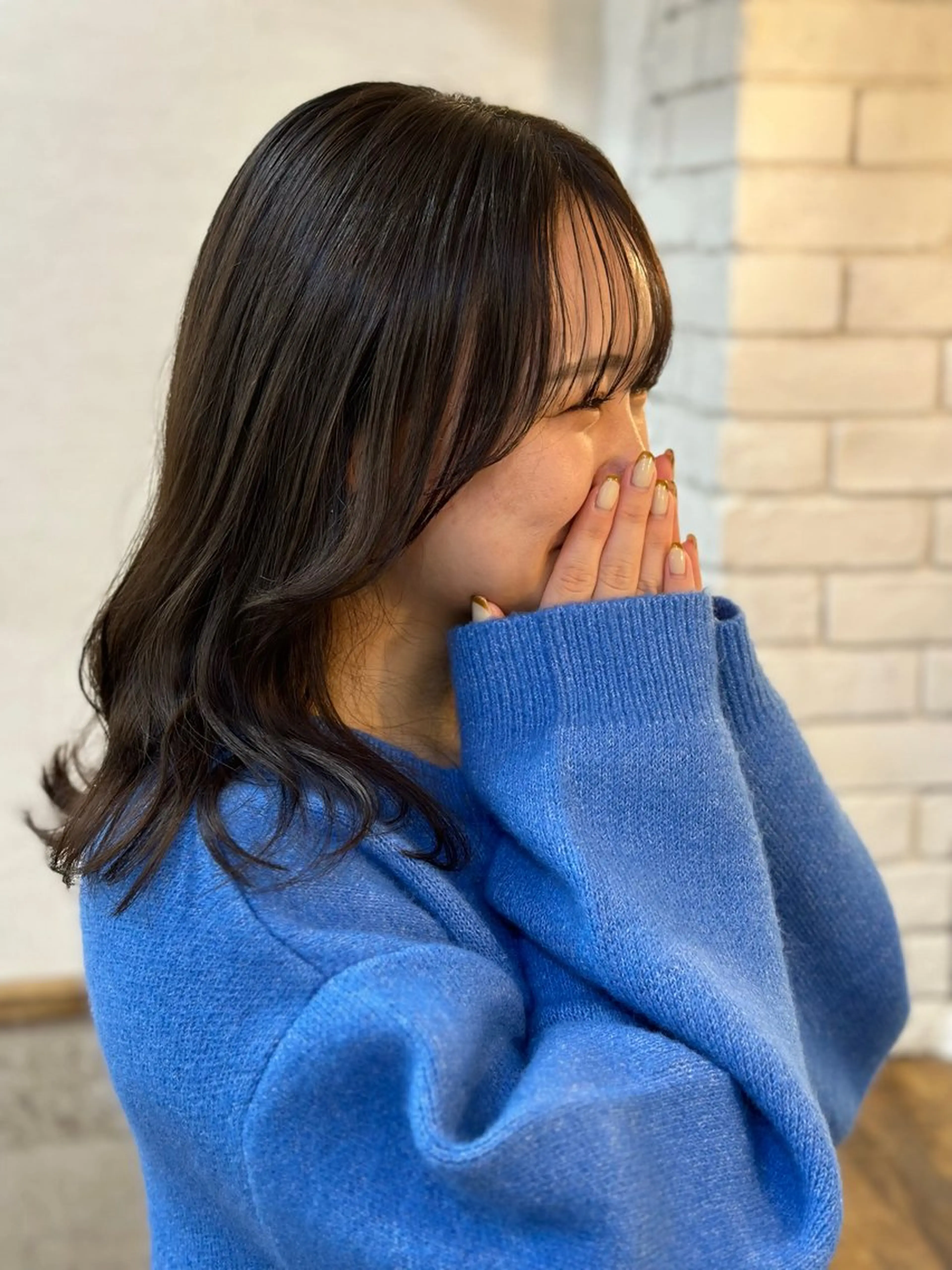 ミディアム 艶髪🌈美髪🌈 森田勇地のヘアスタイル