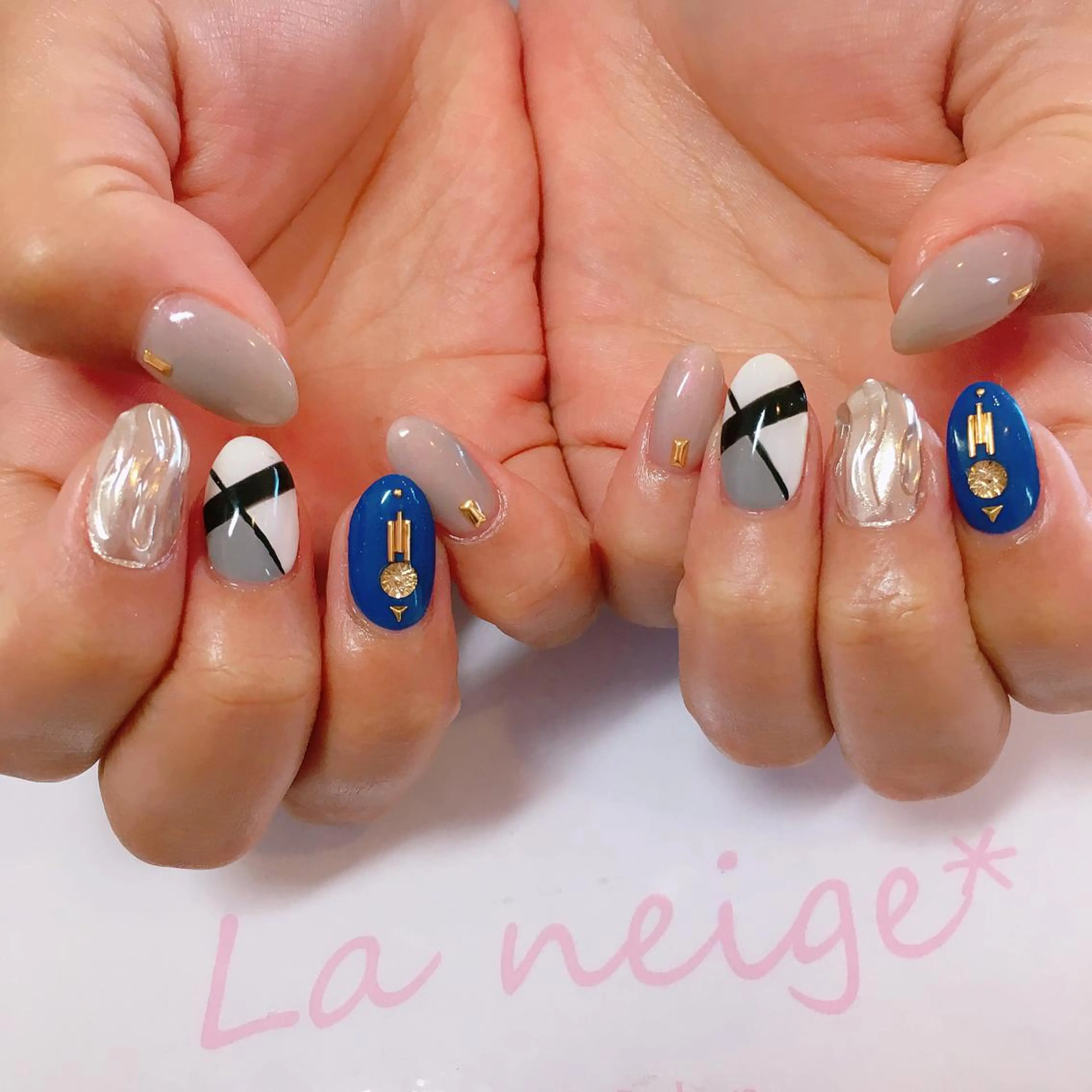 ネイル La neige* yuki 🥯🍑のネイルデザイン