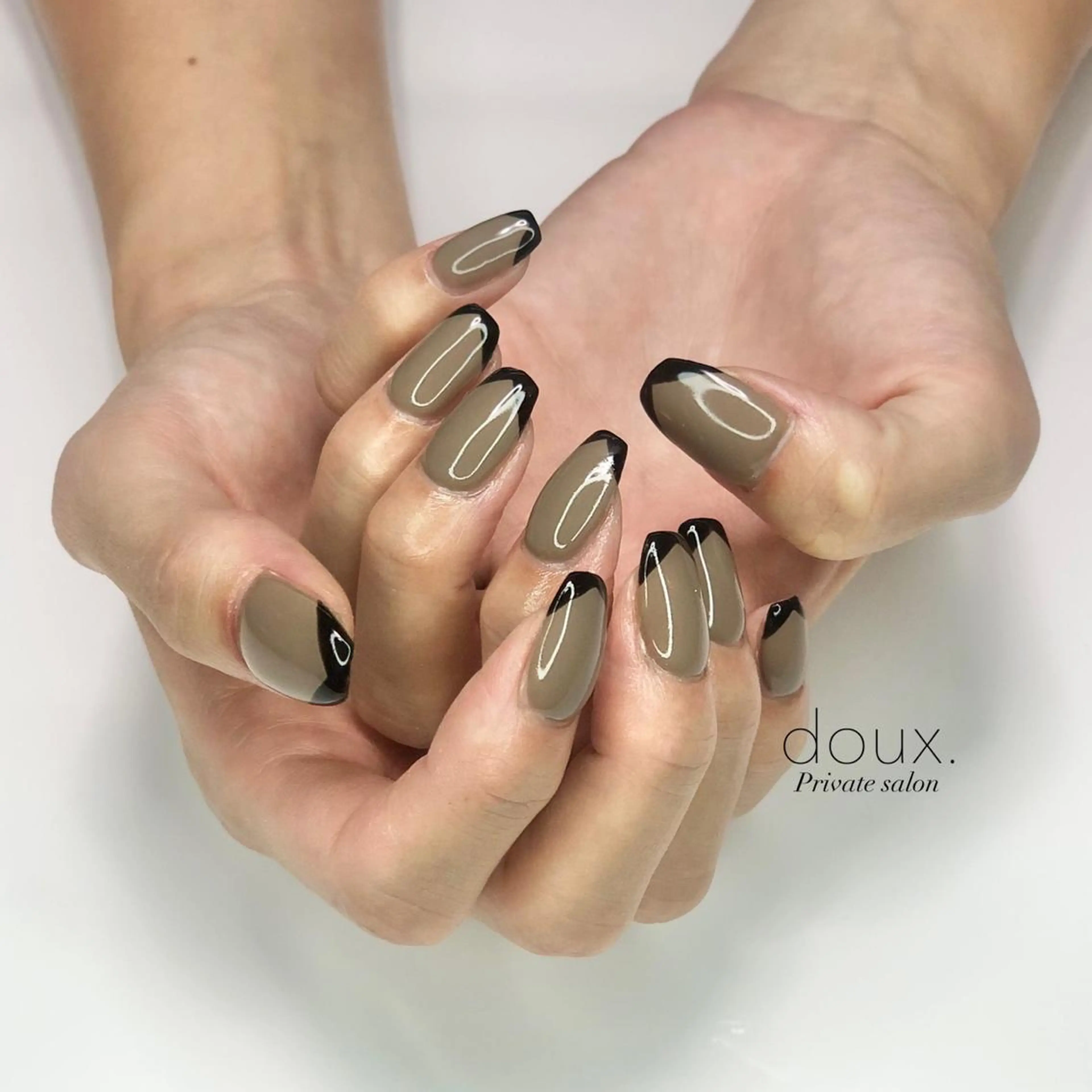 ネイル フレンチネイル doux. nailのネイルデザイン