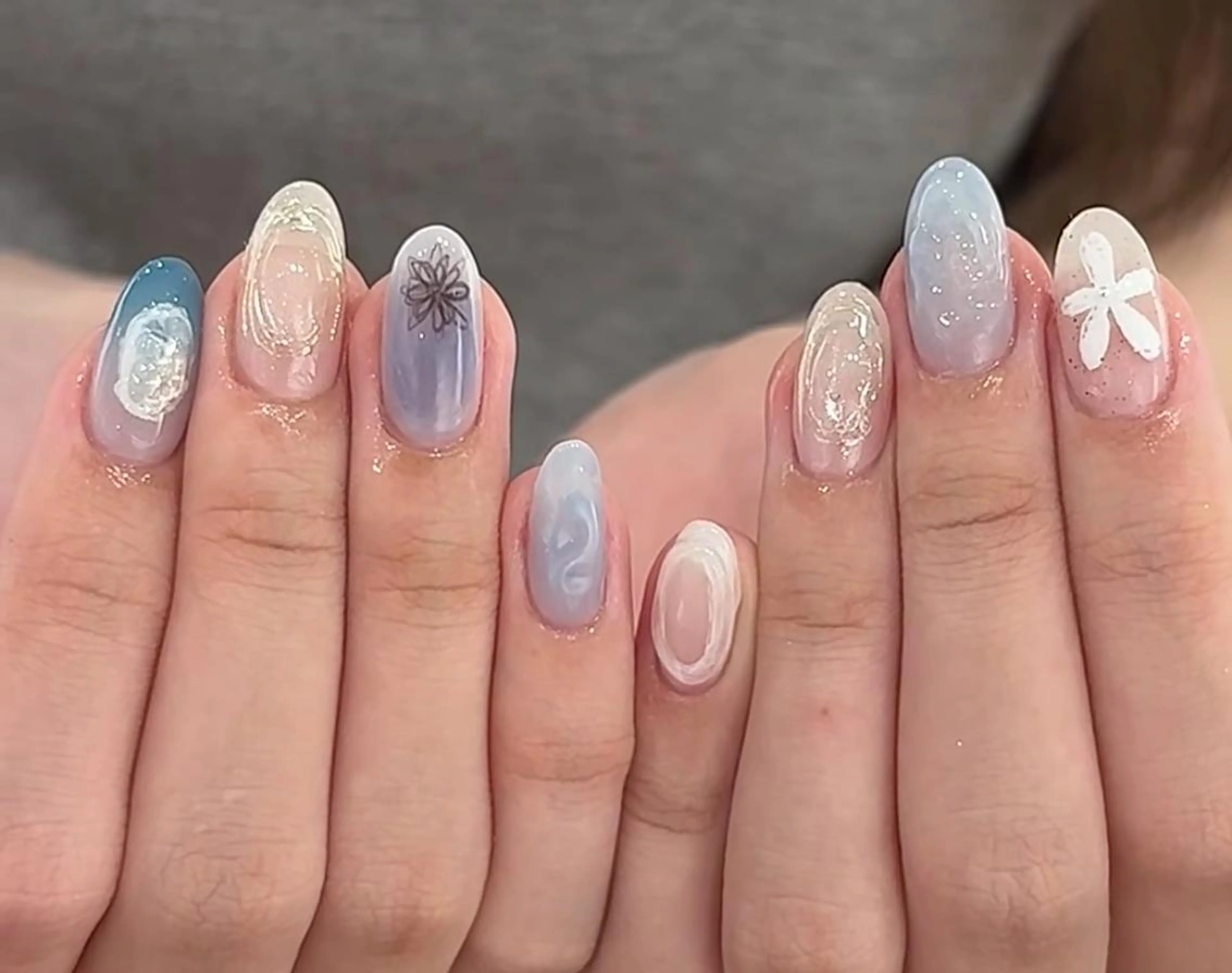 ネイル ハンドネイル 💫 Tsuki_Nailのネイルデザイン