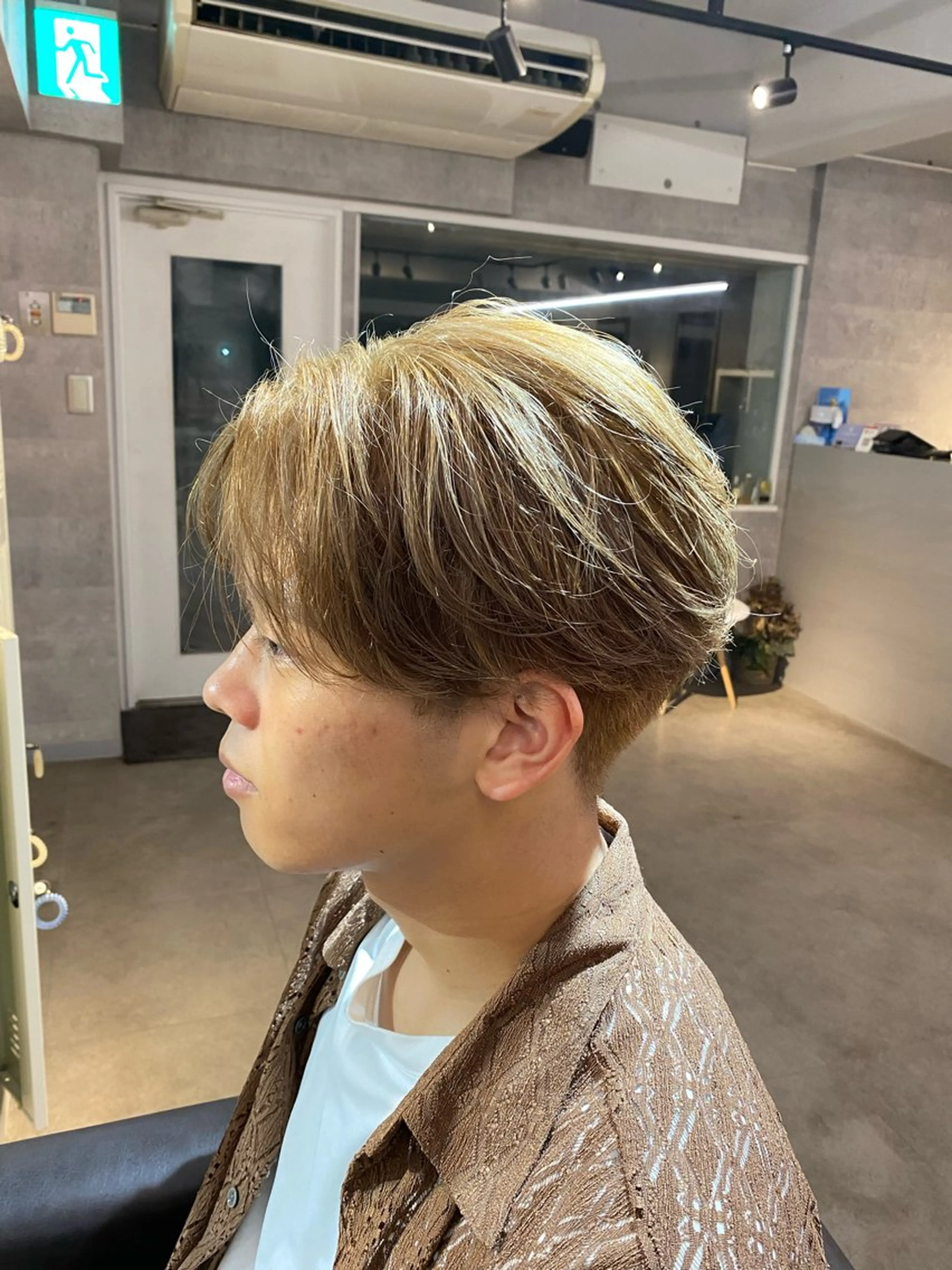 カラー メンズ if ...hair salon所属・明神 拳翔のヘアスタイル