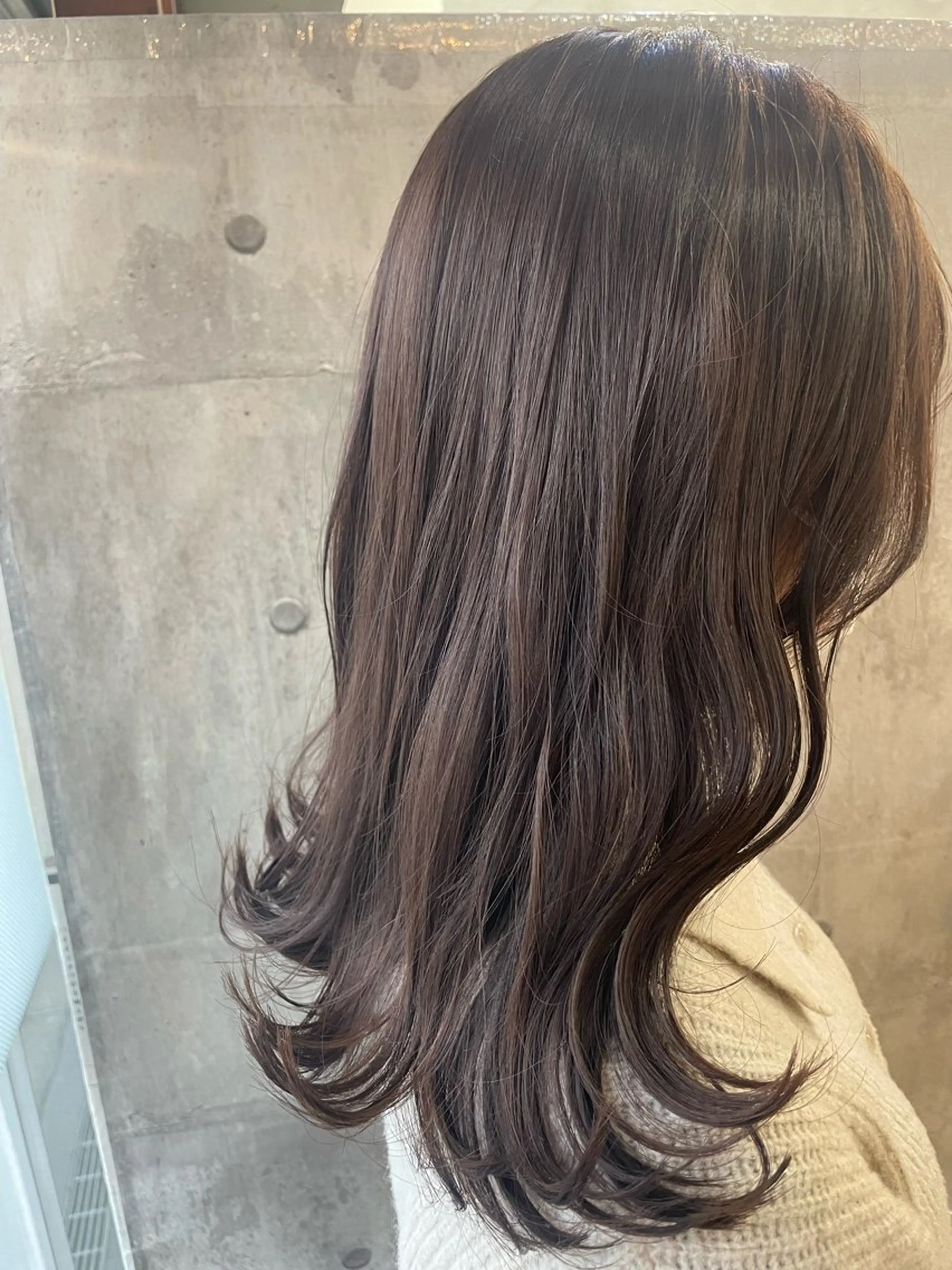 透明感カラー＋トリートメントの写真