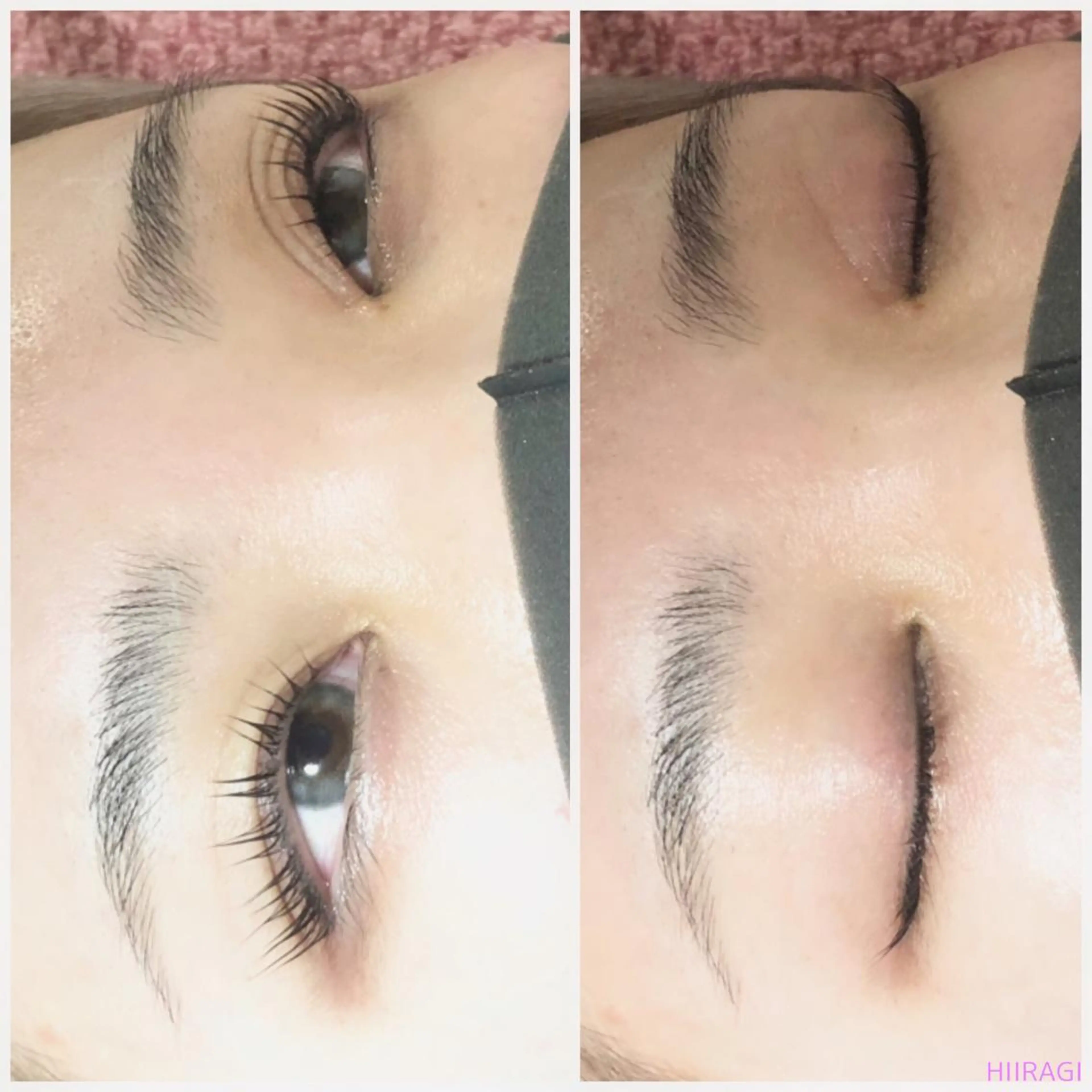 マツエク・マツパ まつげパーマ マツパ 美容室 HIIRAGIのマツエク・マツパデザイン