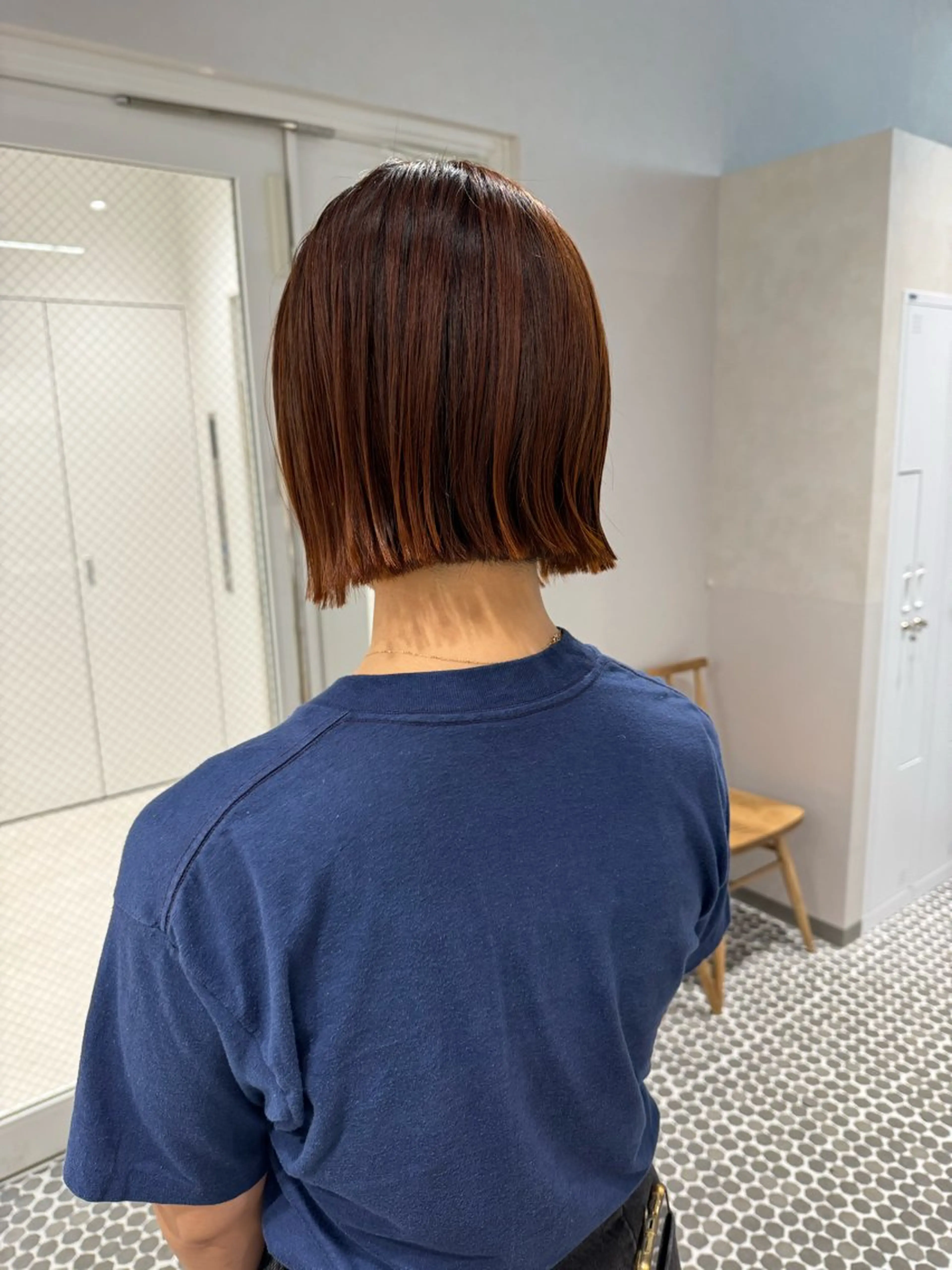 ショート ボブ 透明感カラー✴︎ SAYAKAのヘアスタイル