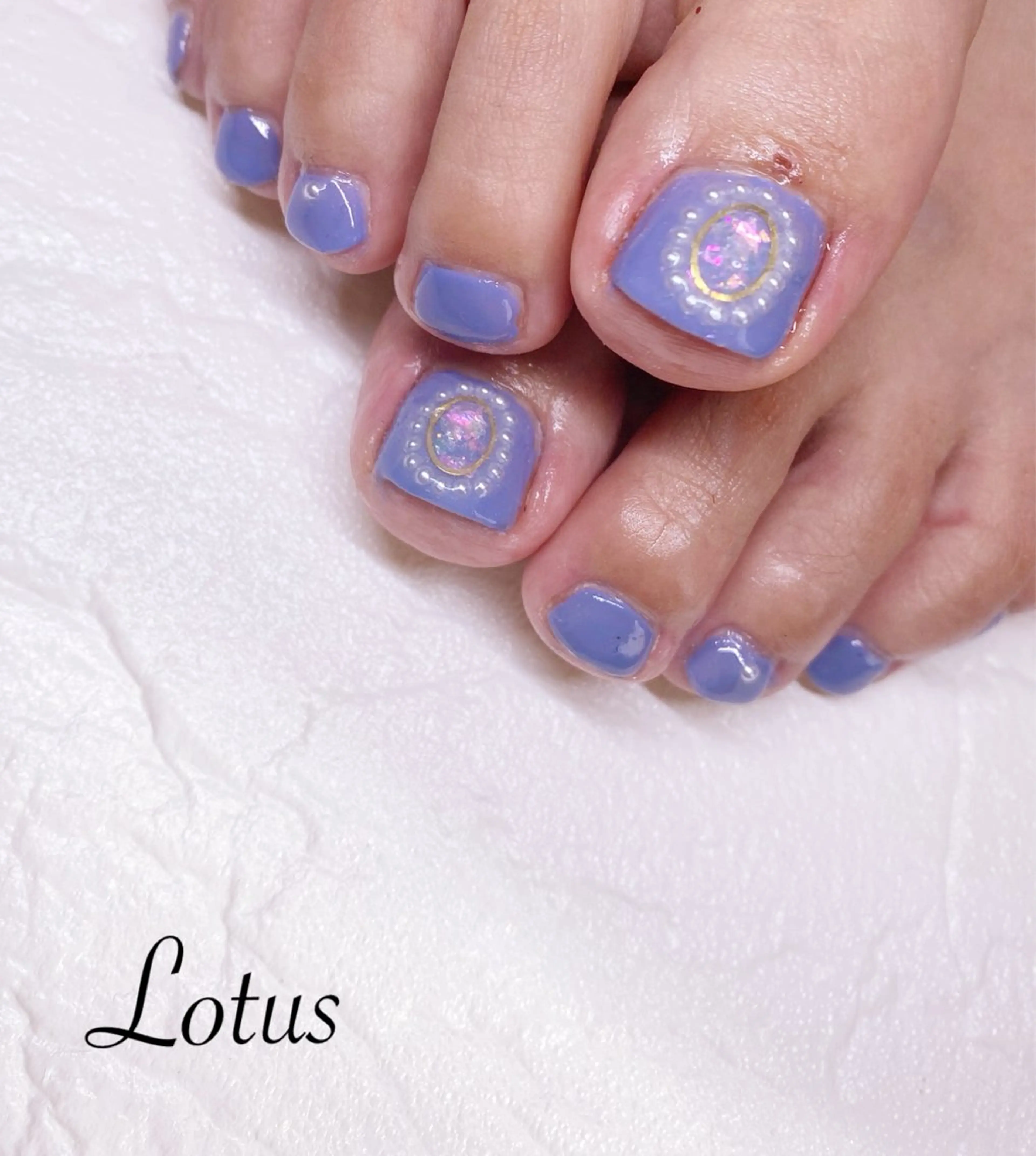 ネイル ハンドネイル フットネイル Lotus 🌸のネイルデザイン