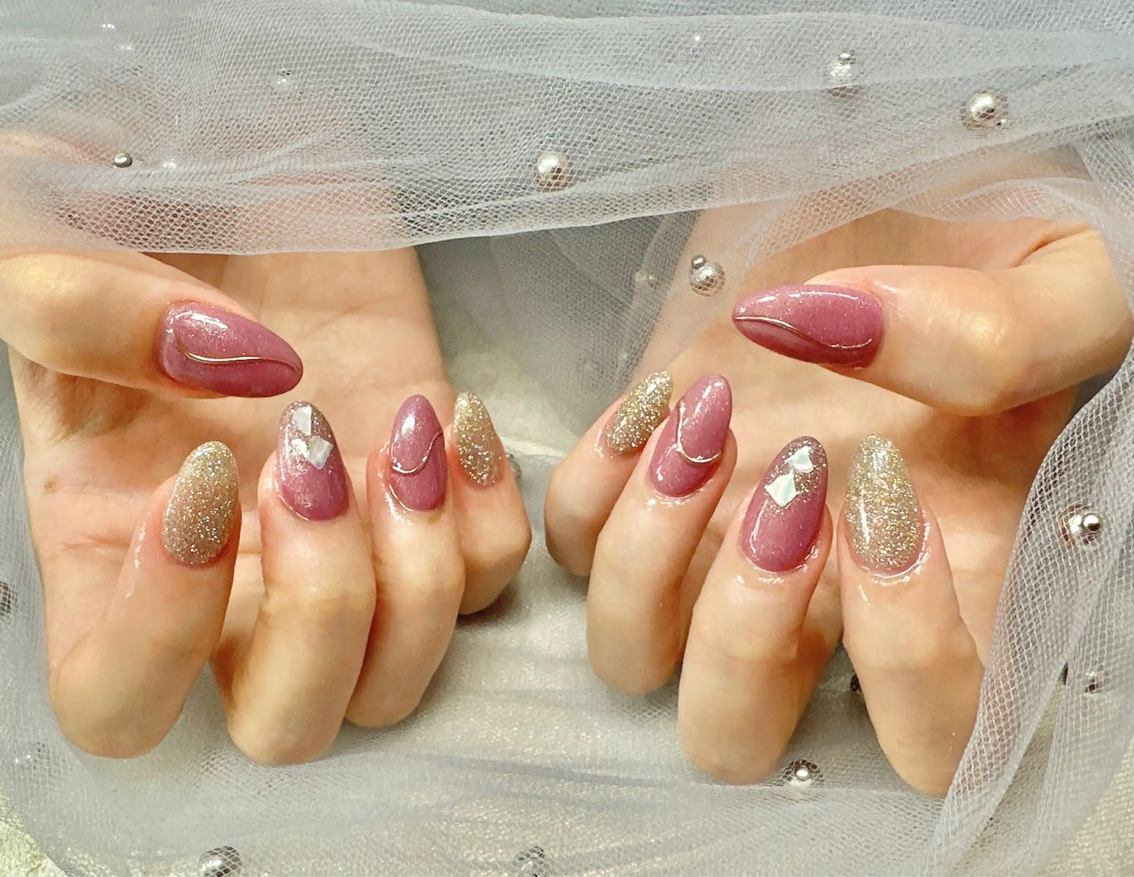 ネイル ラッキースター 大人気店のネイルデザイン