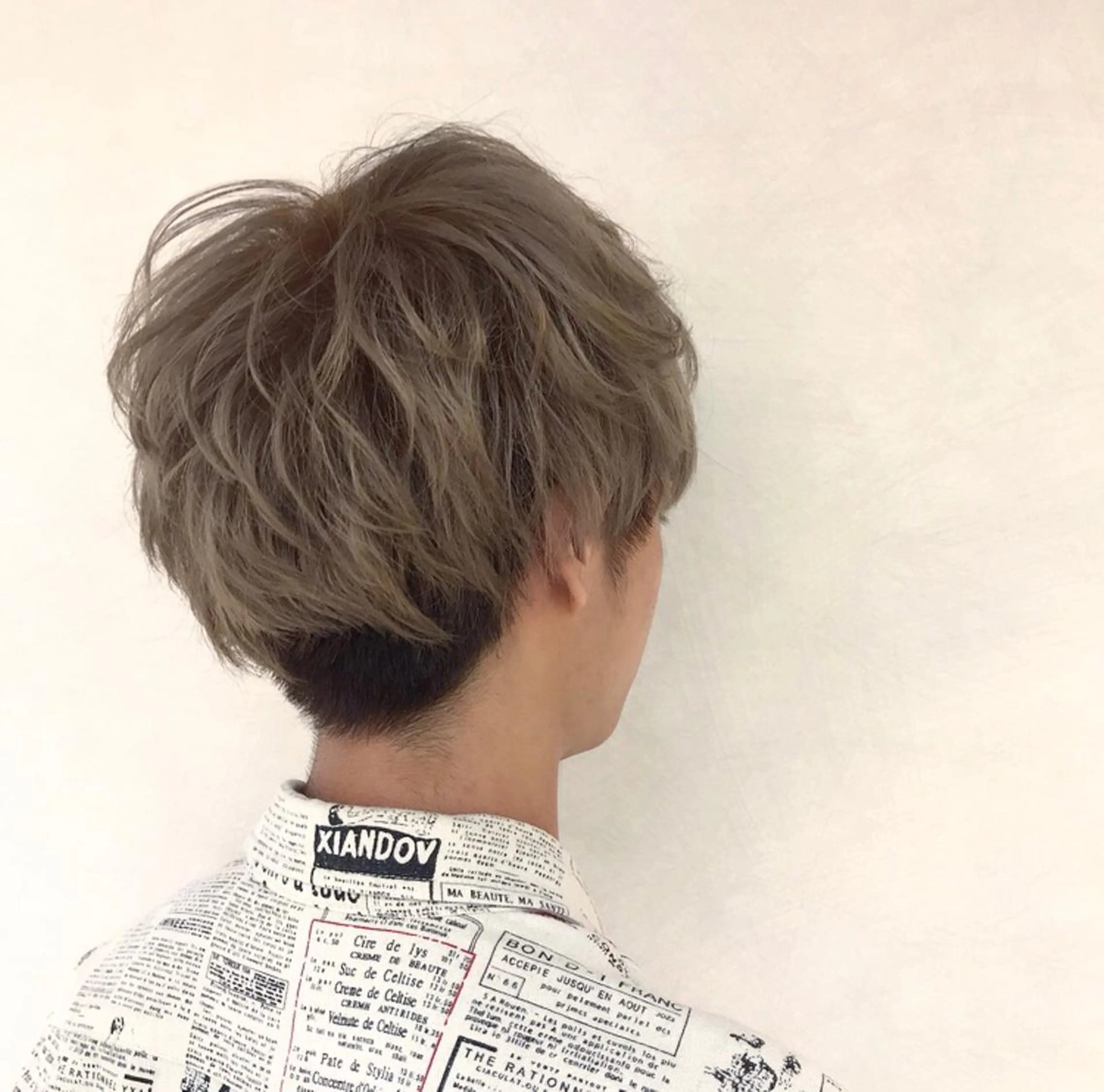 カラー メンズ 大野 翼のヘアスタイル